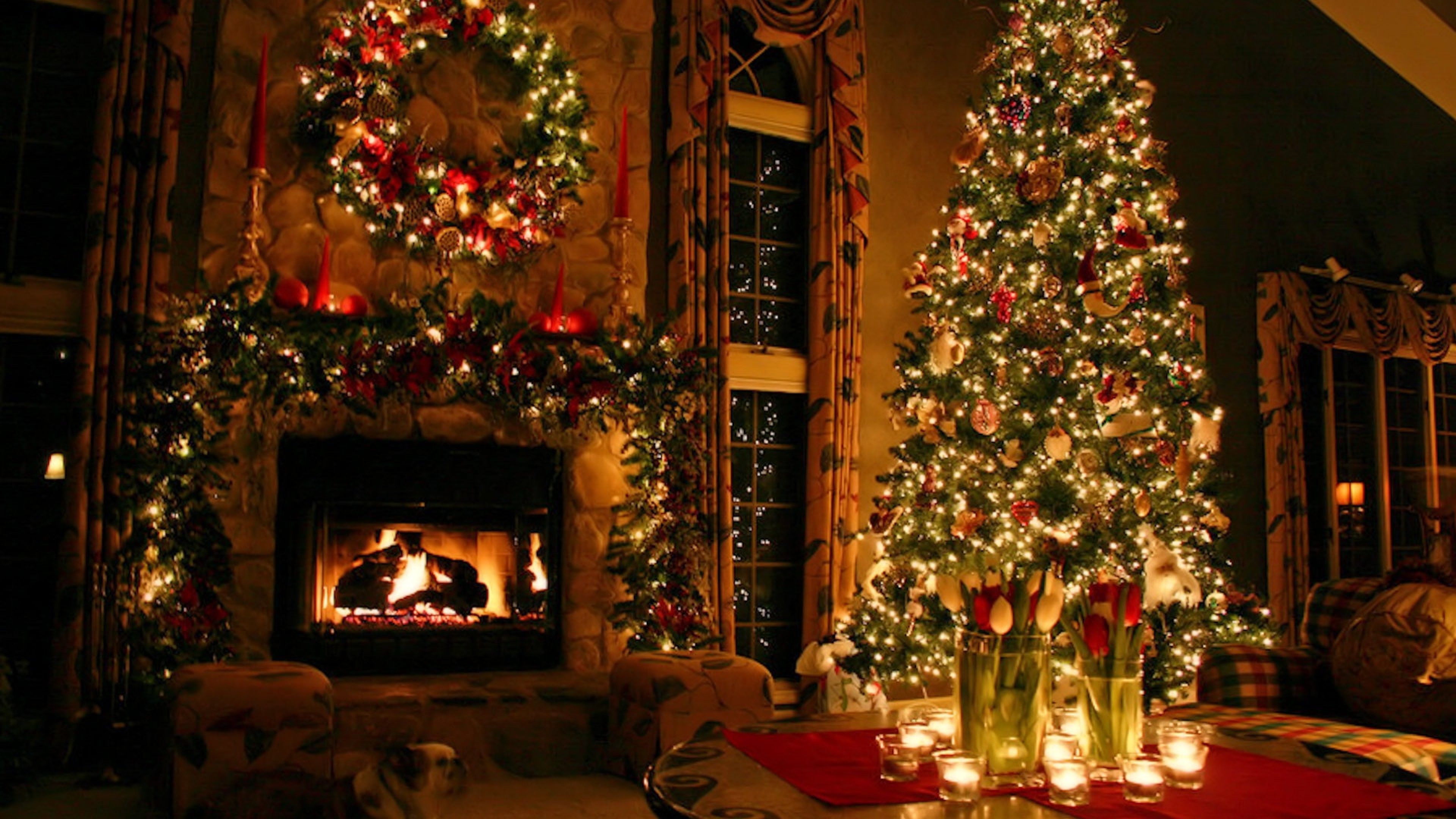 hd wallpaper cozy christmas