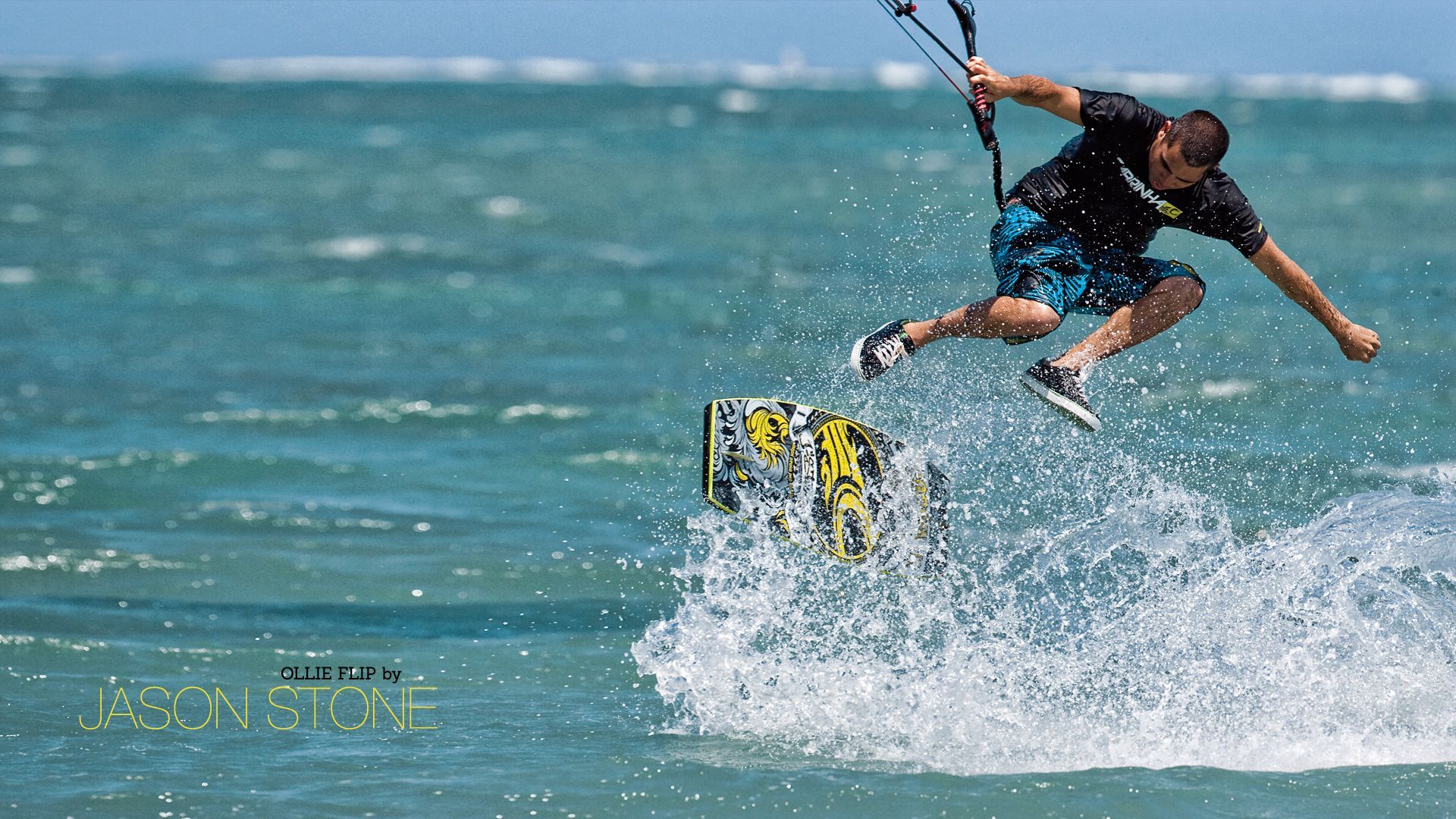 Jason Stone on the wake skate. Cabrinha kites. Kite surfing, Kiteboarding, Surfing