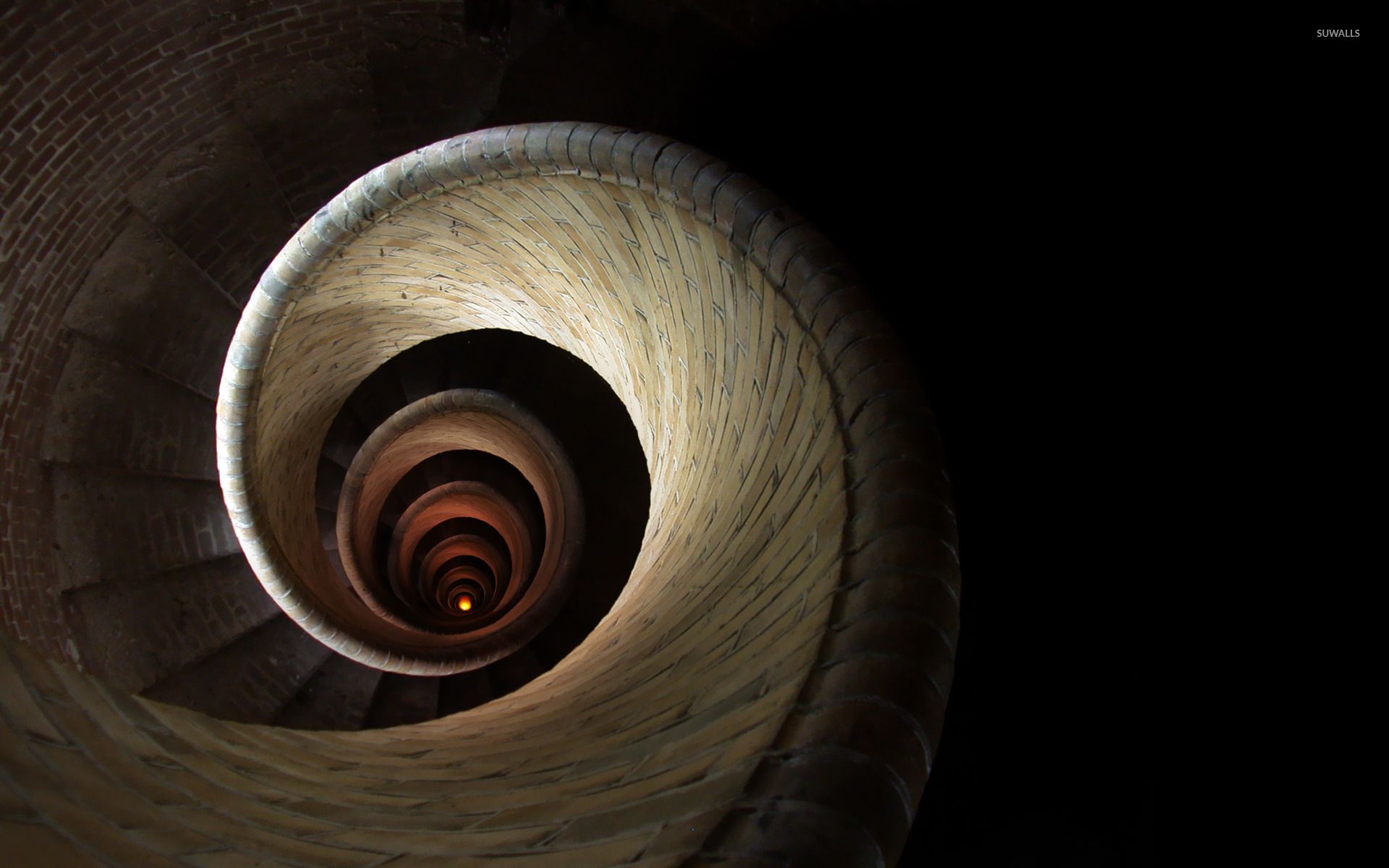 Spiral staircase wallpaper wallpaper