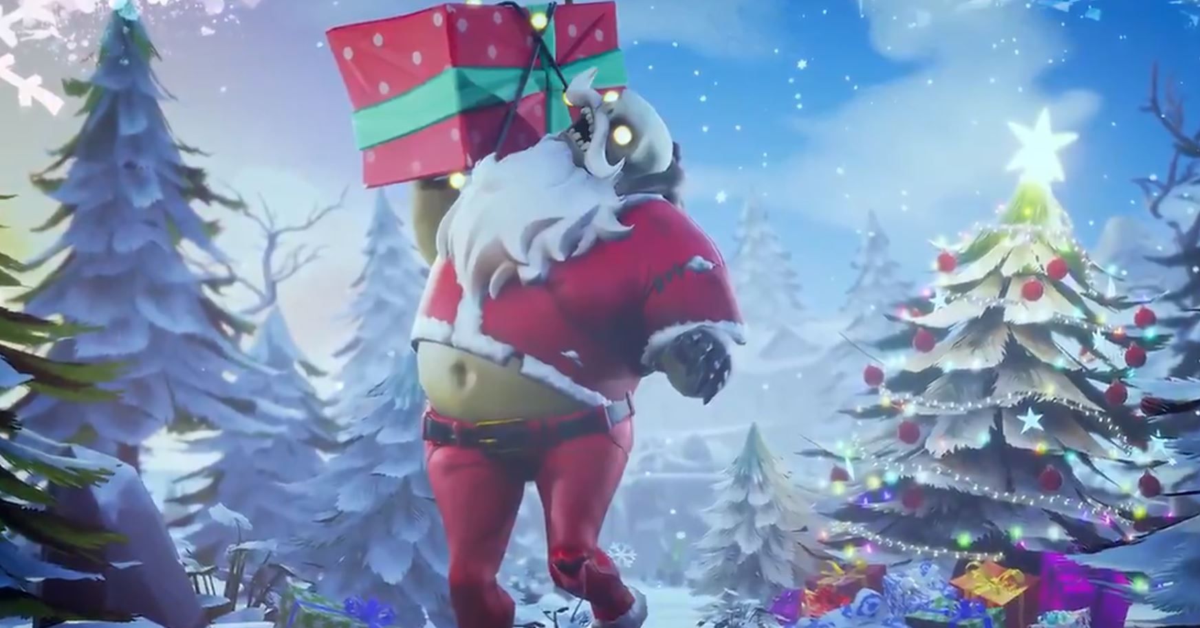Christmas Fortnite Characters Wallpapers Wallpaper Cave