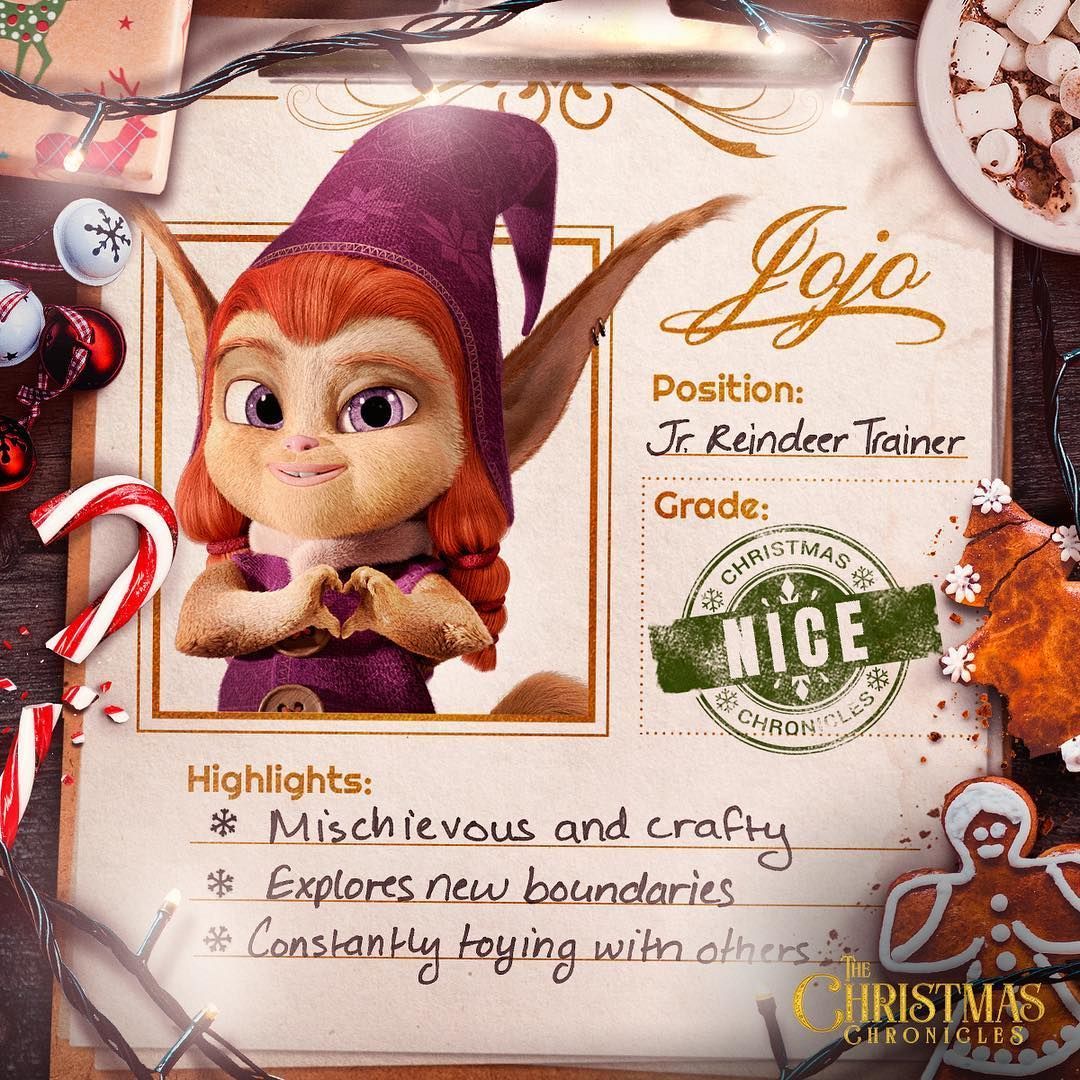 Meet Jojo, the Christmas Trickster of the North Pole. Cute cartoon drawings, Santa claus movie, Christmas