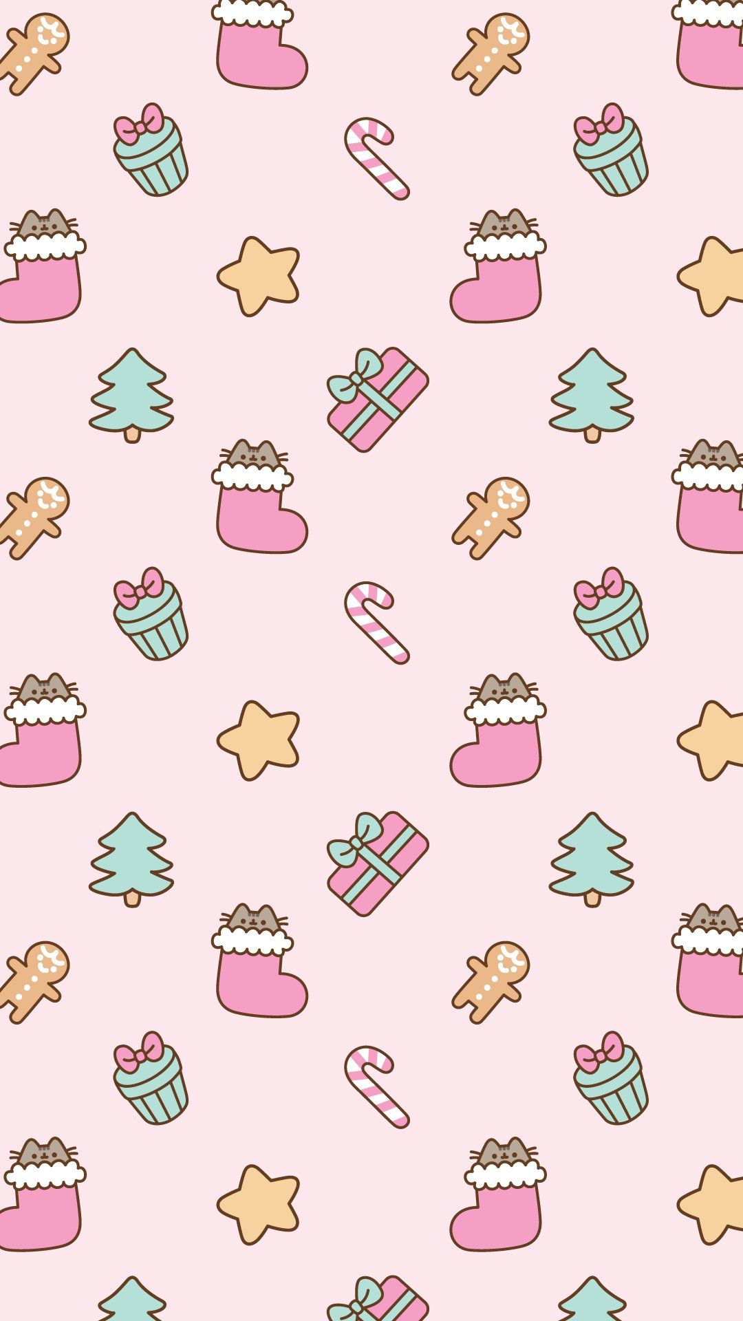 Cute Christmas Theme Wallpapers - Wallpaper Cave