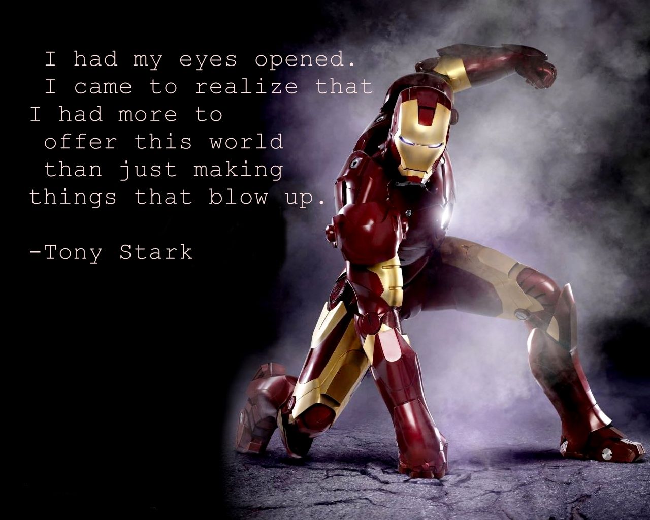 Tony Stark Quotes Wallpaper Free Tony Stark Quotes Background