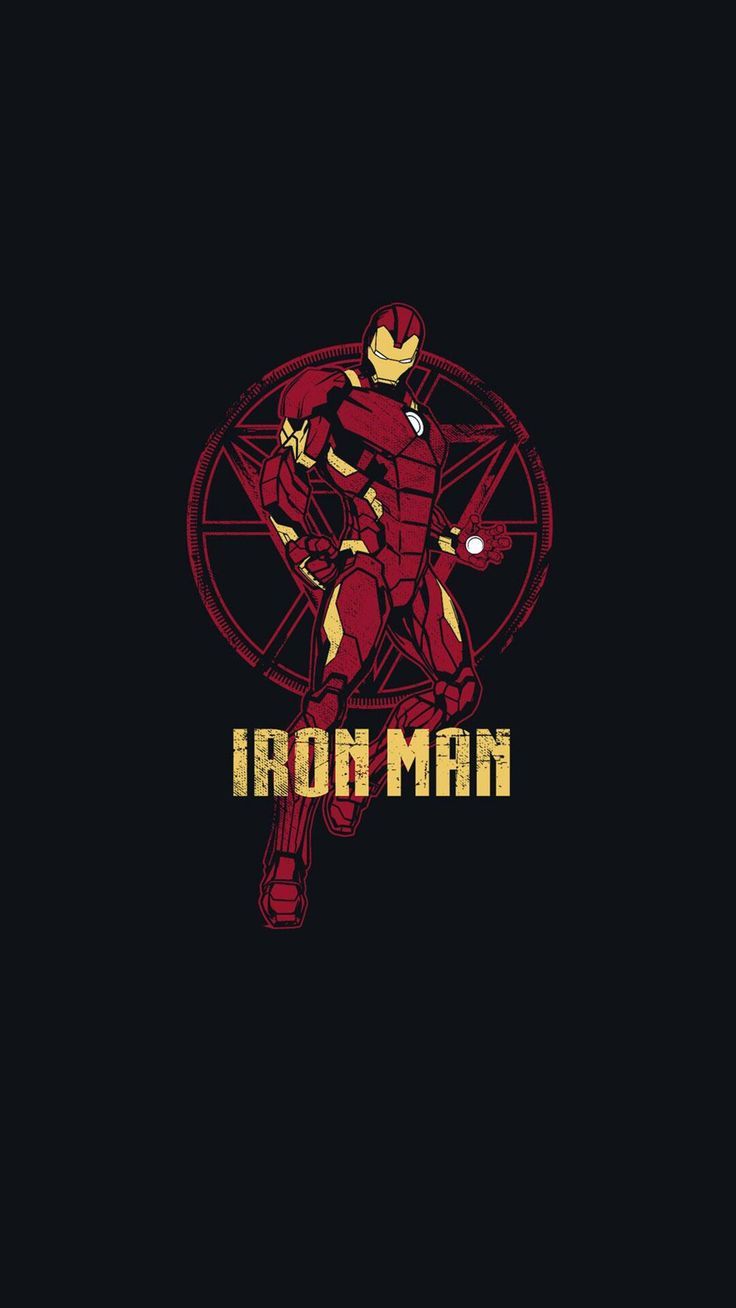 Iron man logo ideas Iron man wallpaper, Iron man spiderman and Captain Phone Wallpaper