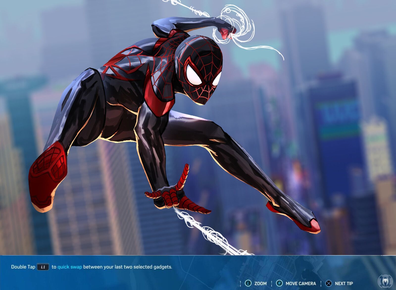 Miles Spider Man PS5 Artwork Aqwdge In 2020. Black Cat Marvel, Marvel Spiderman, Spiderman