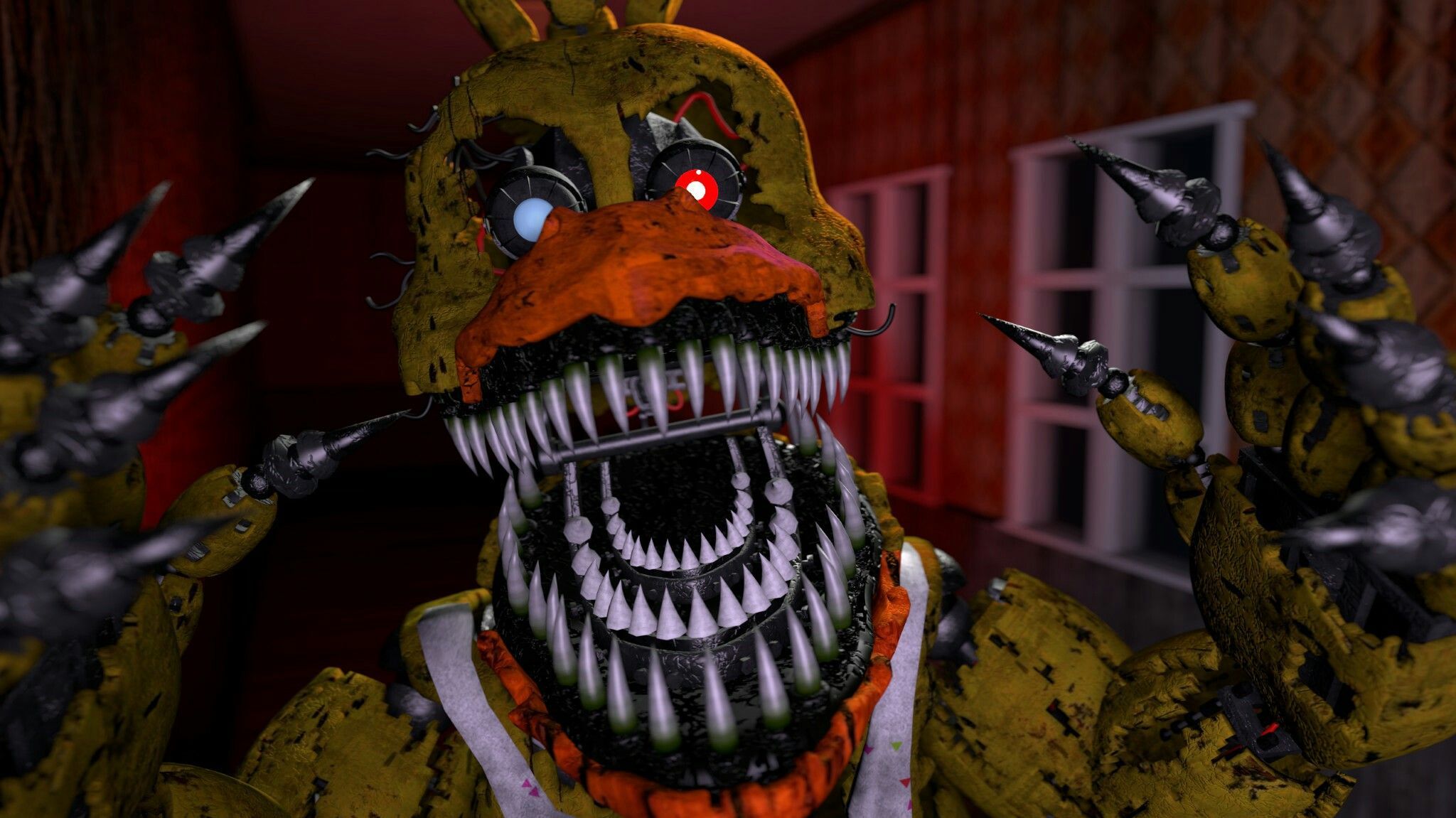 Nightmare chica  Nightmare, Fnaf, Fan art