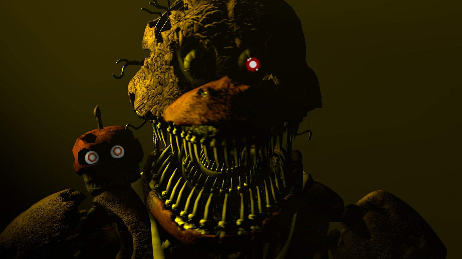 Nightmare chica or Jack o chica. 