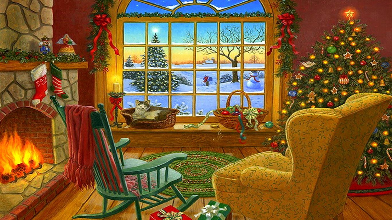 Holiday Log Cabin Fireplace Wallpaper. Cute Blog Background, Yule Log Wallpaper and Wallpaper Log Cabin Quilt