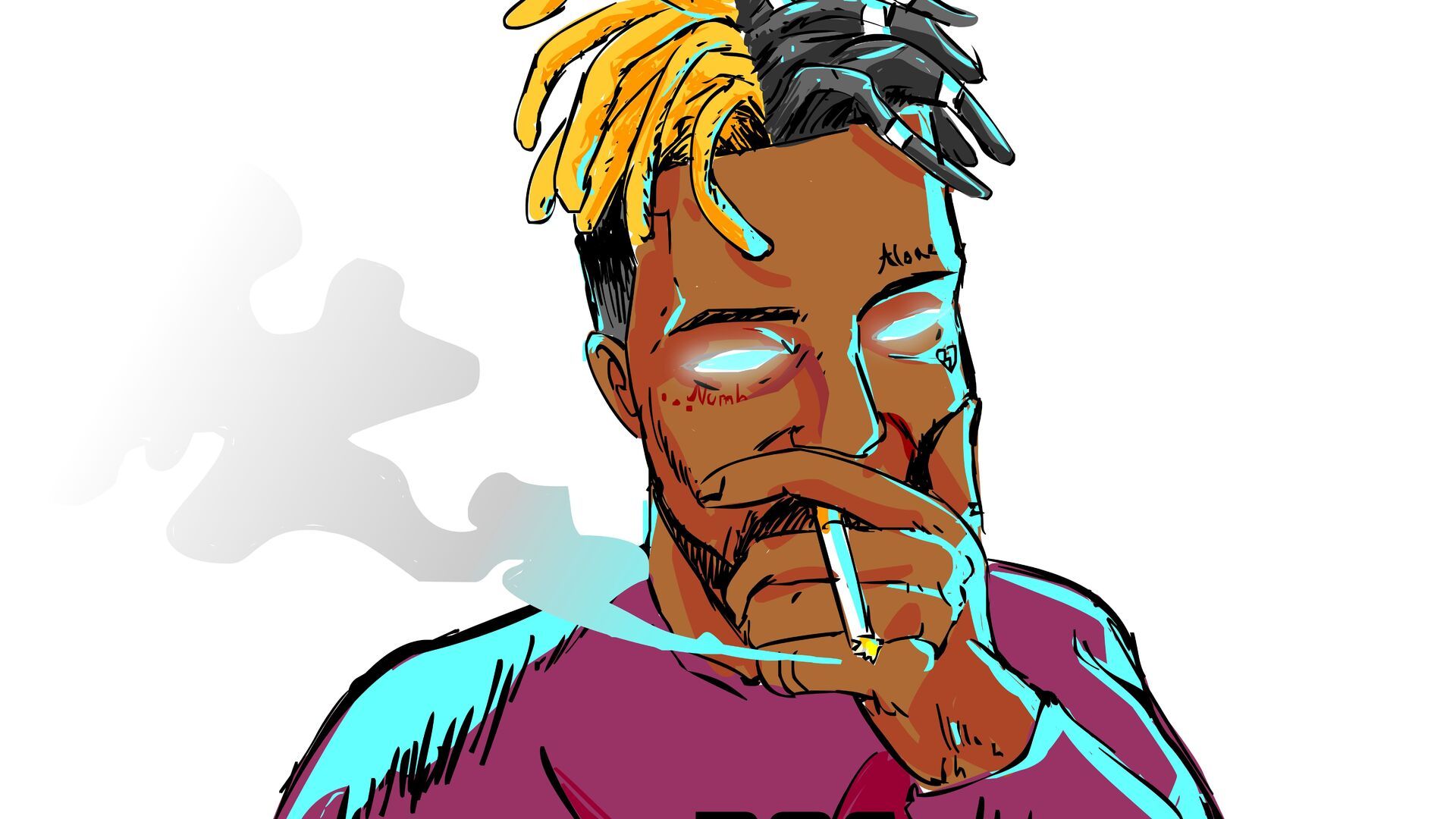 XXXTentacion Art Laptop Full HD 1080P HD 4k Wallpaper, Image, Background, Photo and Picture