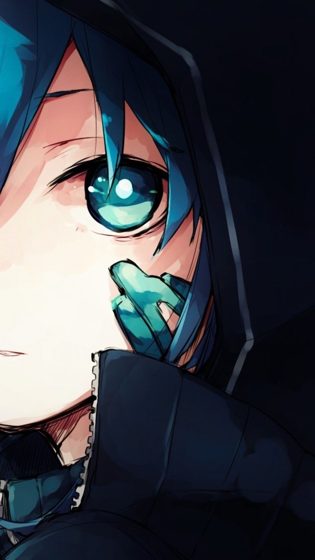 Sad Anime Girl With Headphones Wallpaper Top Wallpaper