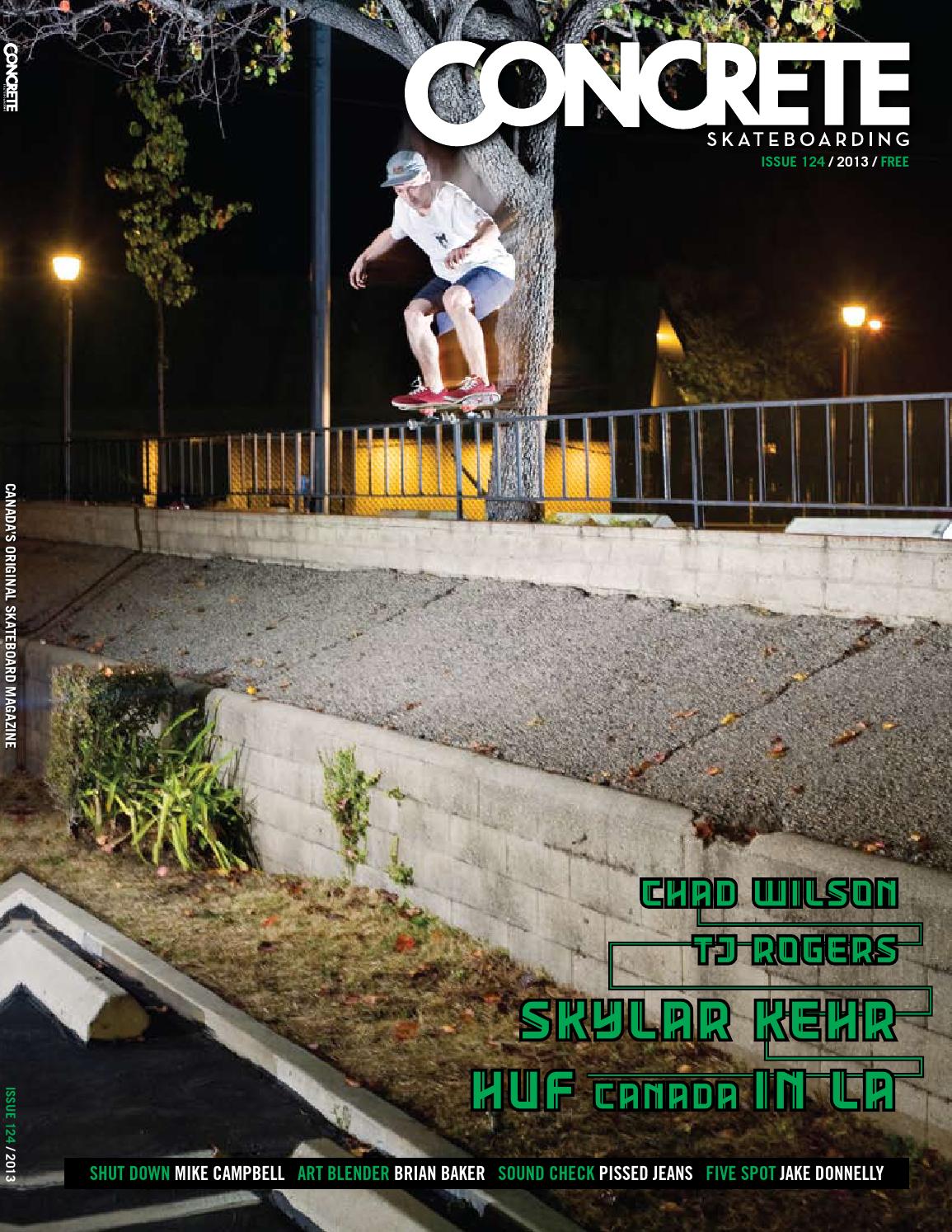 Concrete Skateboarding Issue 124 by Concrete Skateboarding Magazine