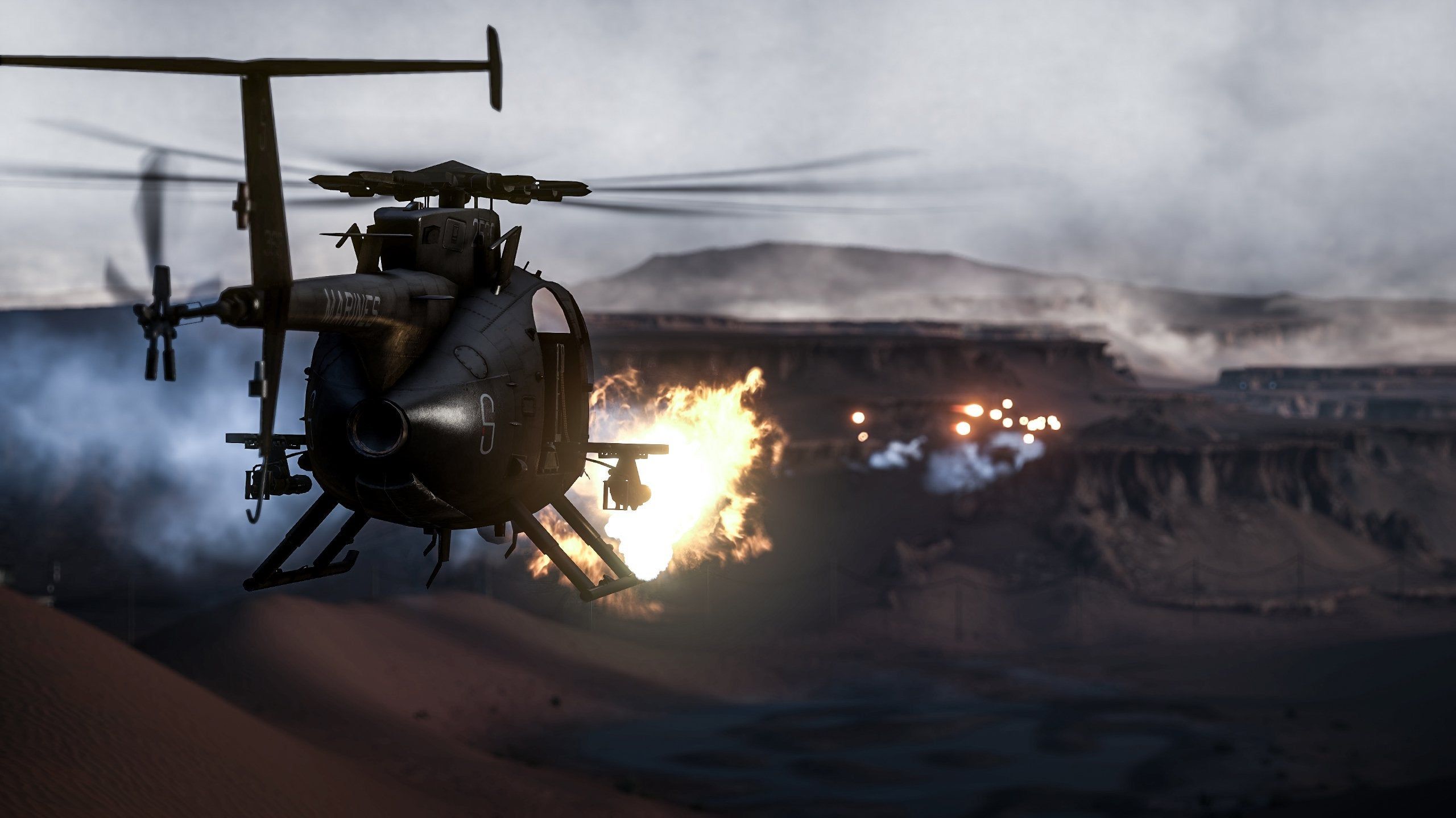 Some Little Bird action, battlefield_4