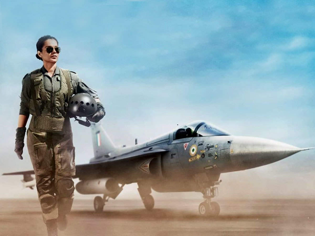 Tejas' first look: Kangana Ranaut looks courageous and commanding as an Indian Air Force pilot. Hindi Movie News of India