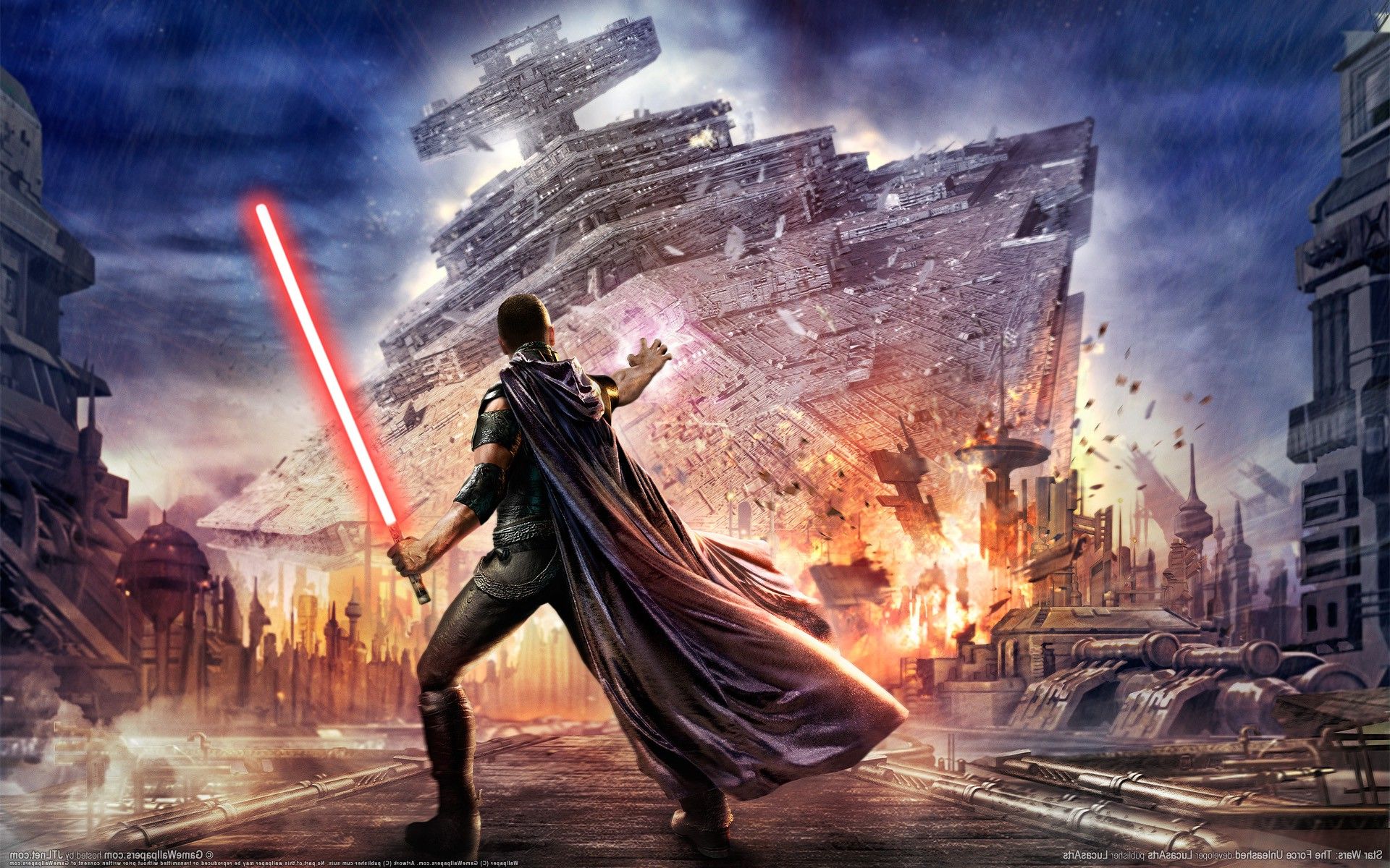 Star Wars, Lightsaber, Star Wars: The Force Unleashed Wallpaper HD / Desktop and Mobile Background