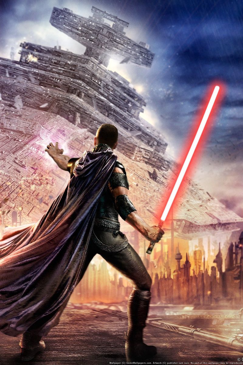Wallpaper Star Wars, The Force Unleashed, Lightsaber Wars The Force Unleashed iPhone