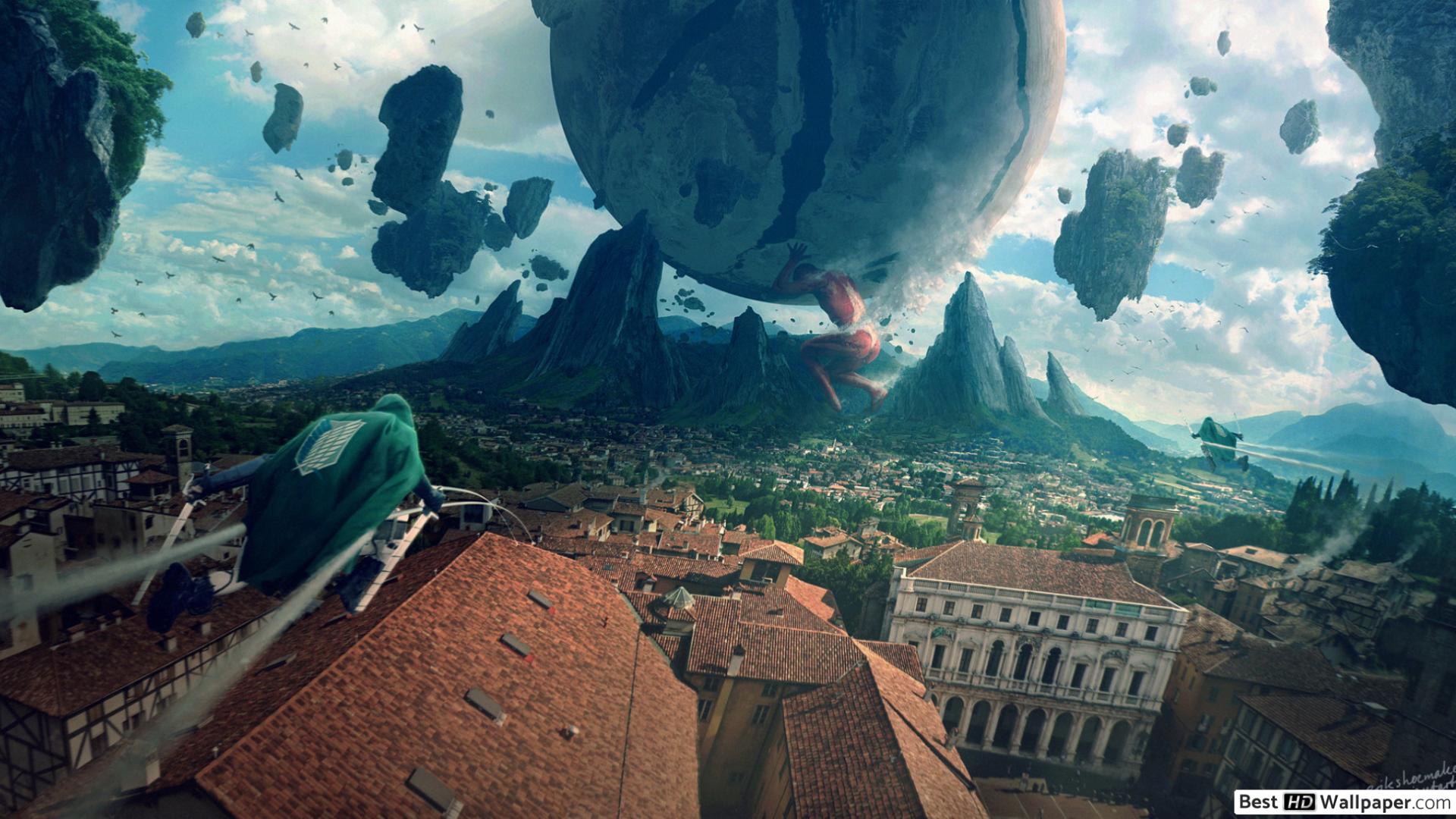 Attack On Titan Titan HD wallpaper download