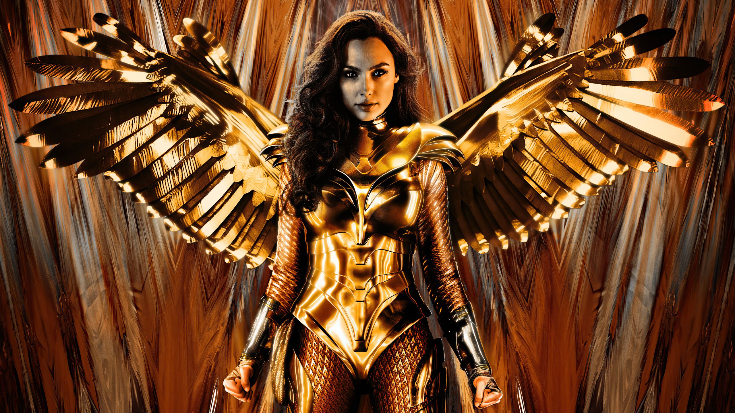 Desktop Wallpaper 2020 Movie, Wonder Woman Movie, Golden Suit, HD Image, Picture, Background, 8444ff