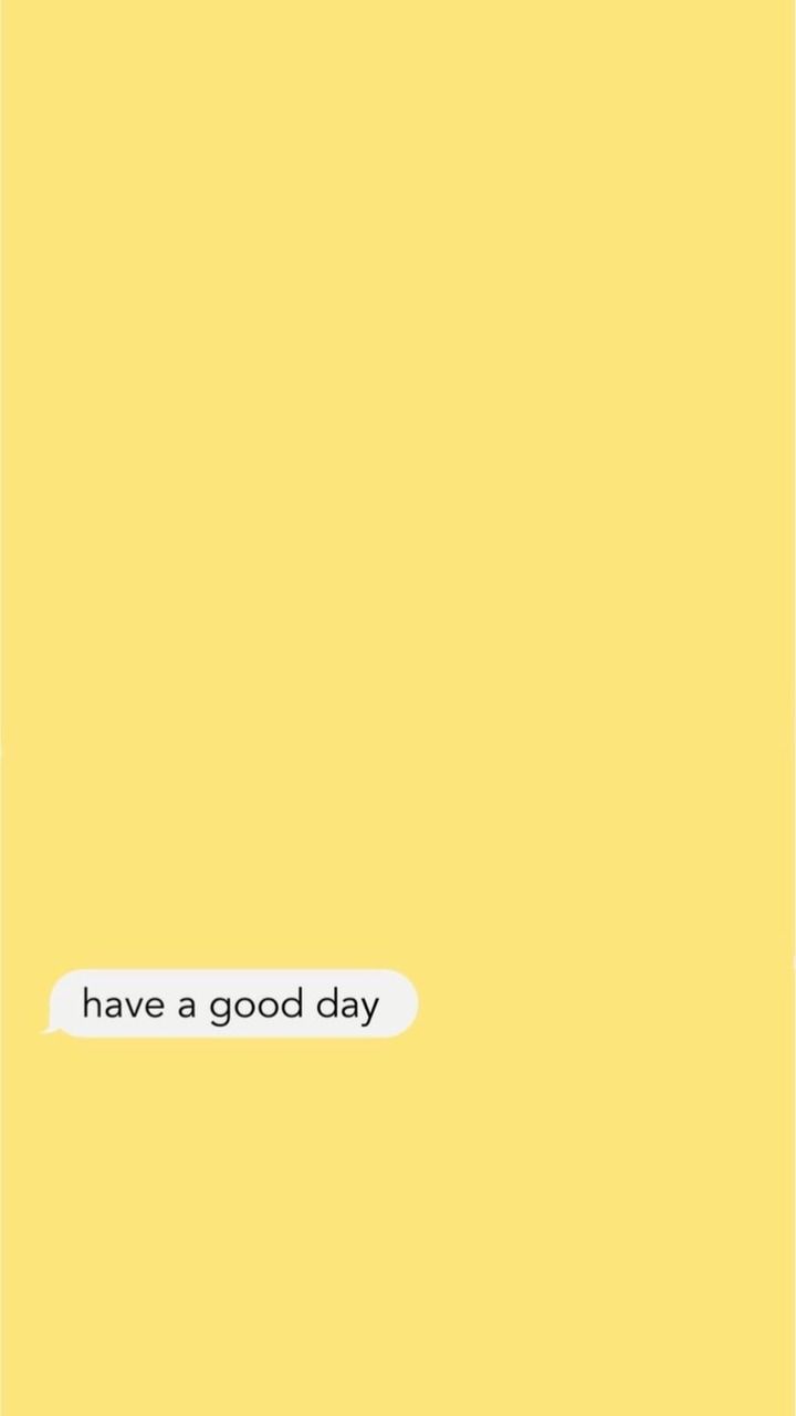 Minimalist Yellow Aesthetic Wallpaper HD Image