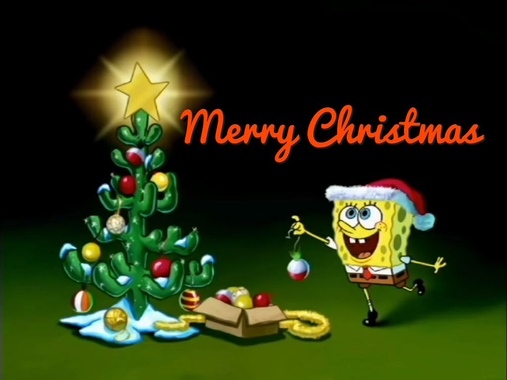 Free Spongebob Christmas Card