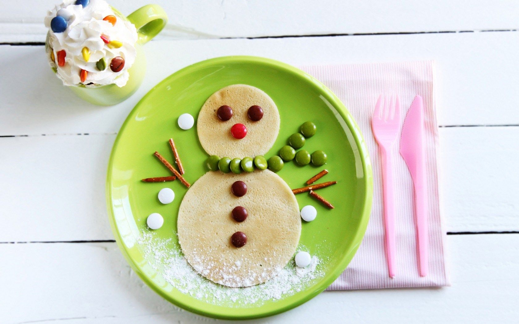 Food Sweets Candy Snowman Dessert Winter Christmas