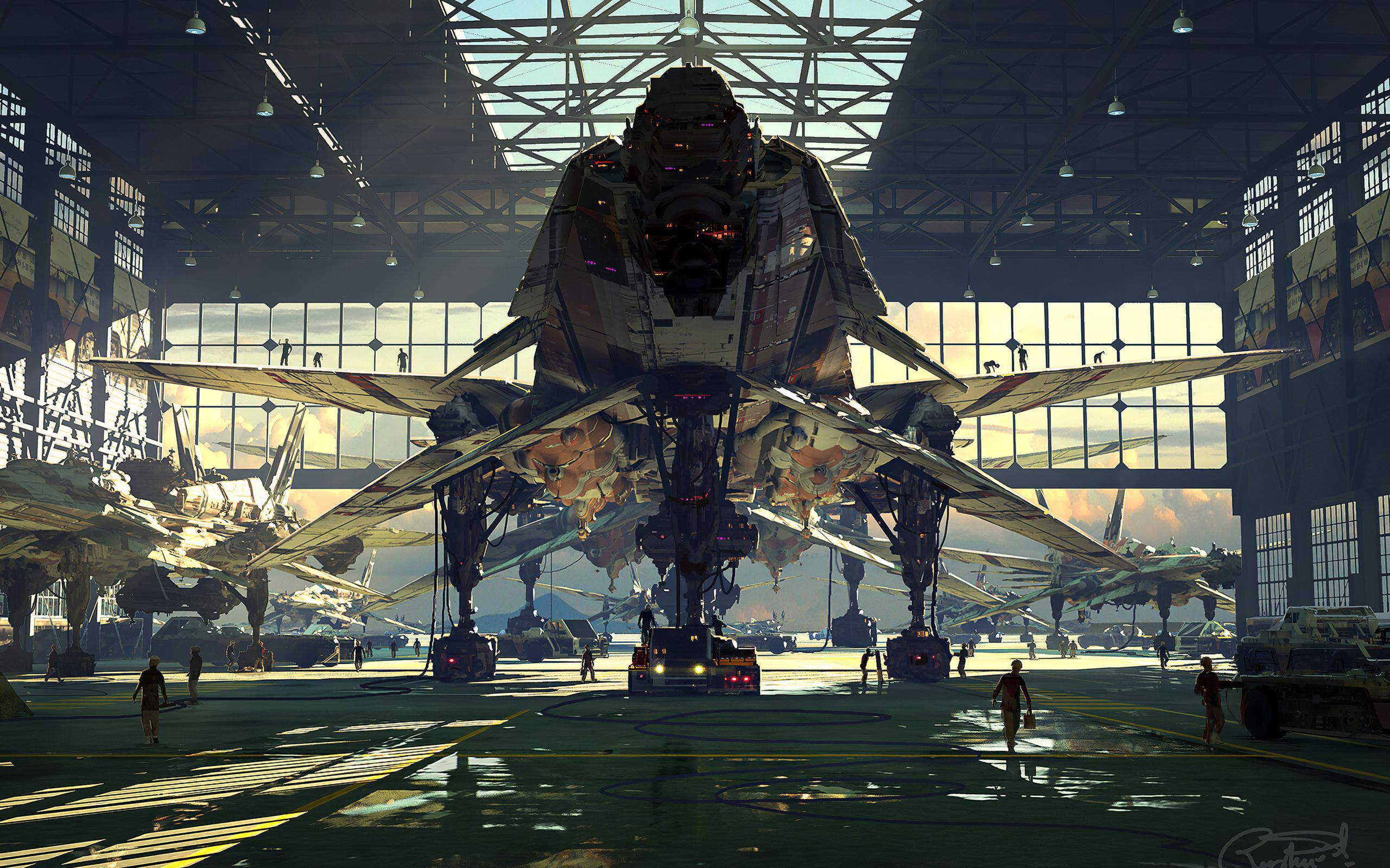 Hangar Wallpapers - Wallpaper Cave