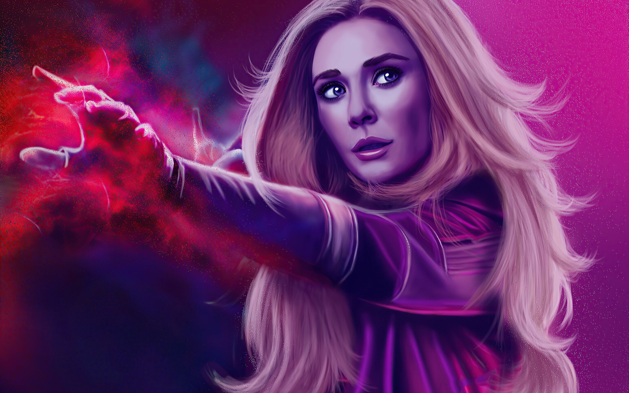 Wanda Maximoff 4k 2560x1600 Resolution HD 4k Wallpaper, Image, Background, Photo and Picture