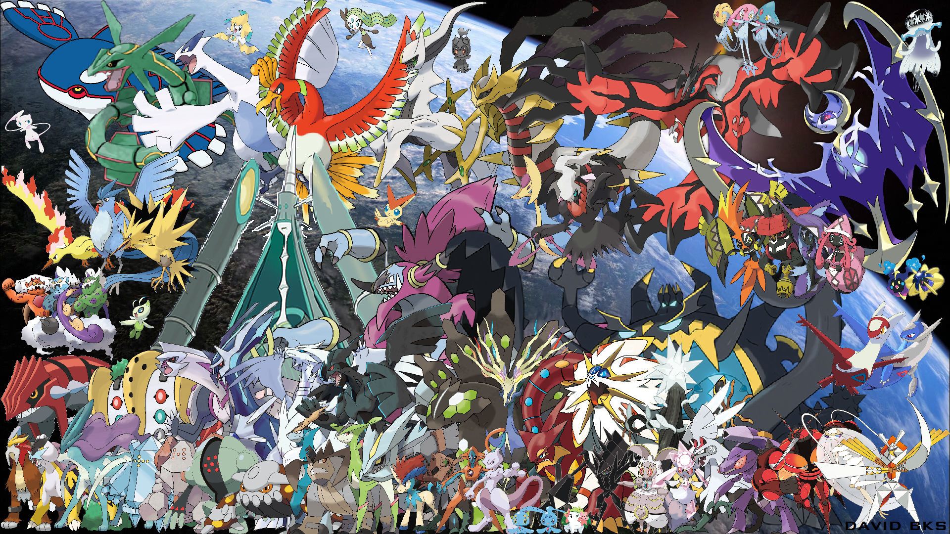 Legendary Pokemon HD Wallpaper Download