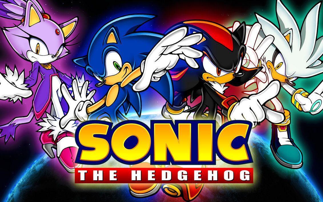 Shadow in Sonic 1. Sonic, Shadow, Silver And Blaze Cover by SonicTheHedgehogBG on. Sonic and shadow, Sonic the hedgehog, Sonic