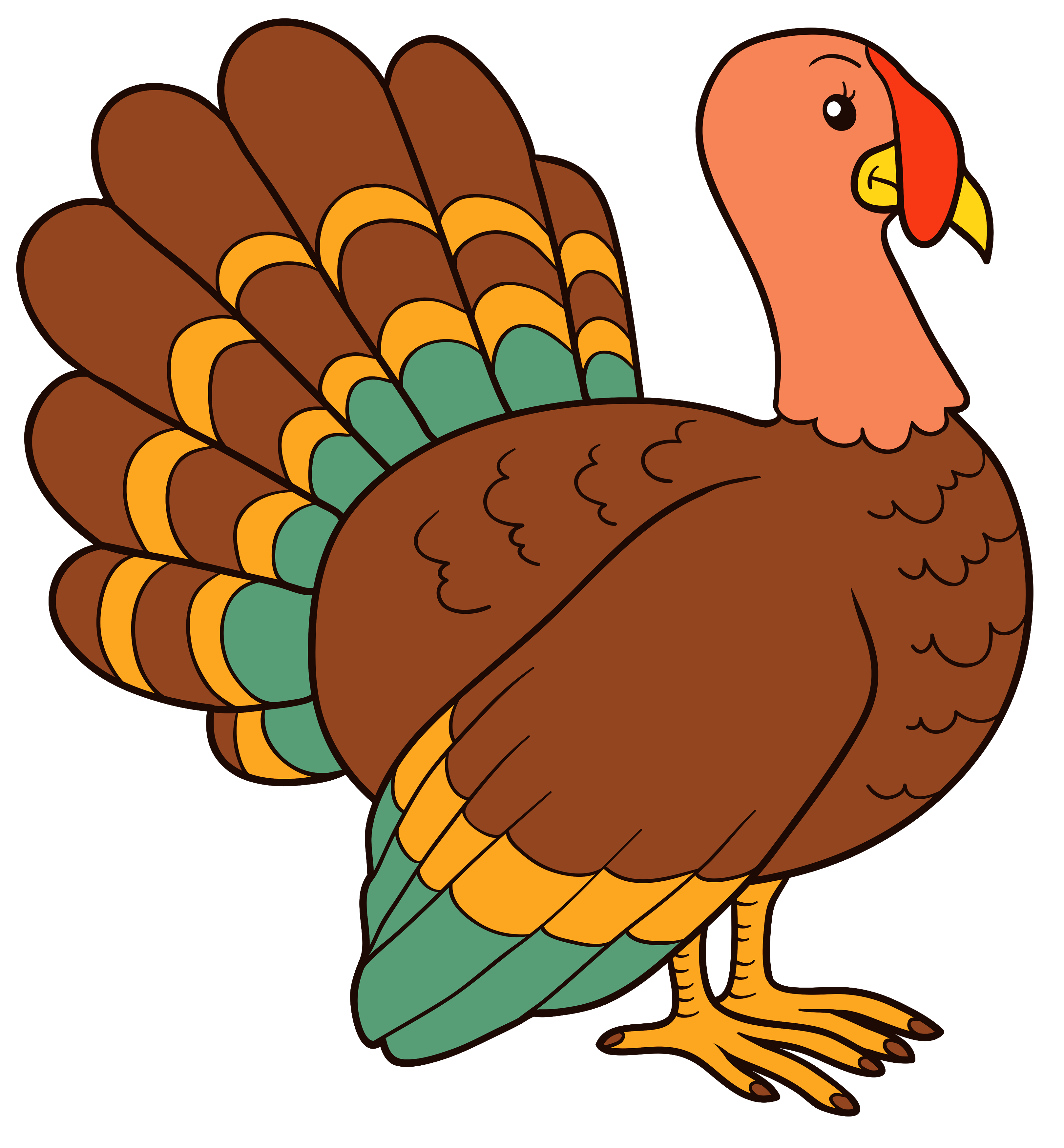 Turkey PNG Clipart Image.