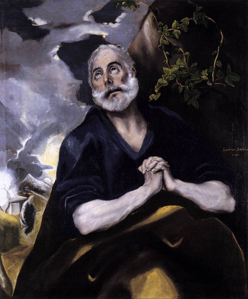 The Tears of Saint Peter El Greco on USEUM