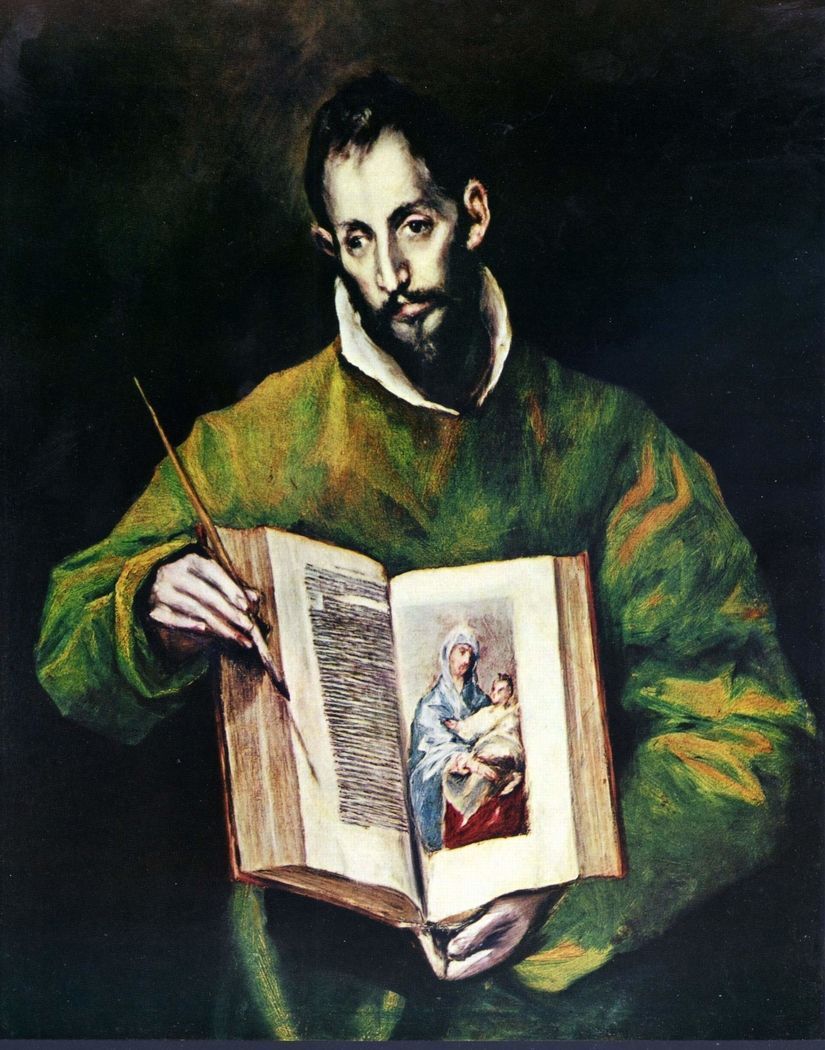 San Lucas Evangelista El Greco on USEUM