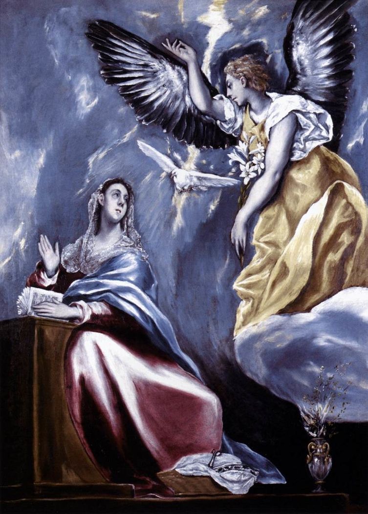 The Annunciation El Greco on USEUM