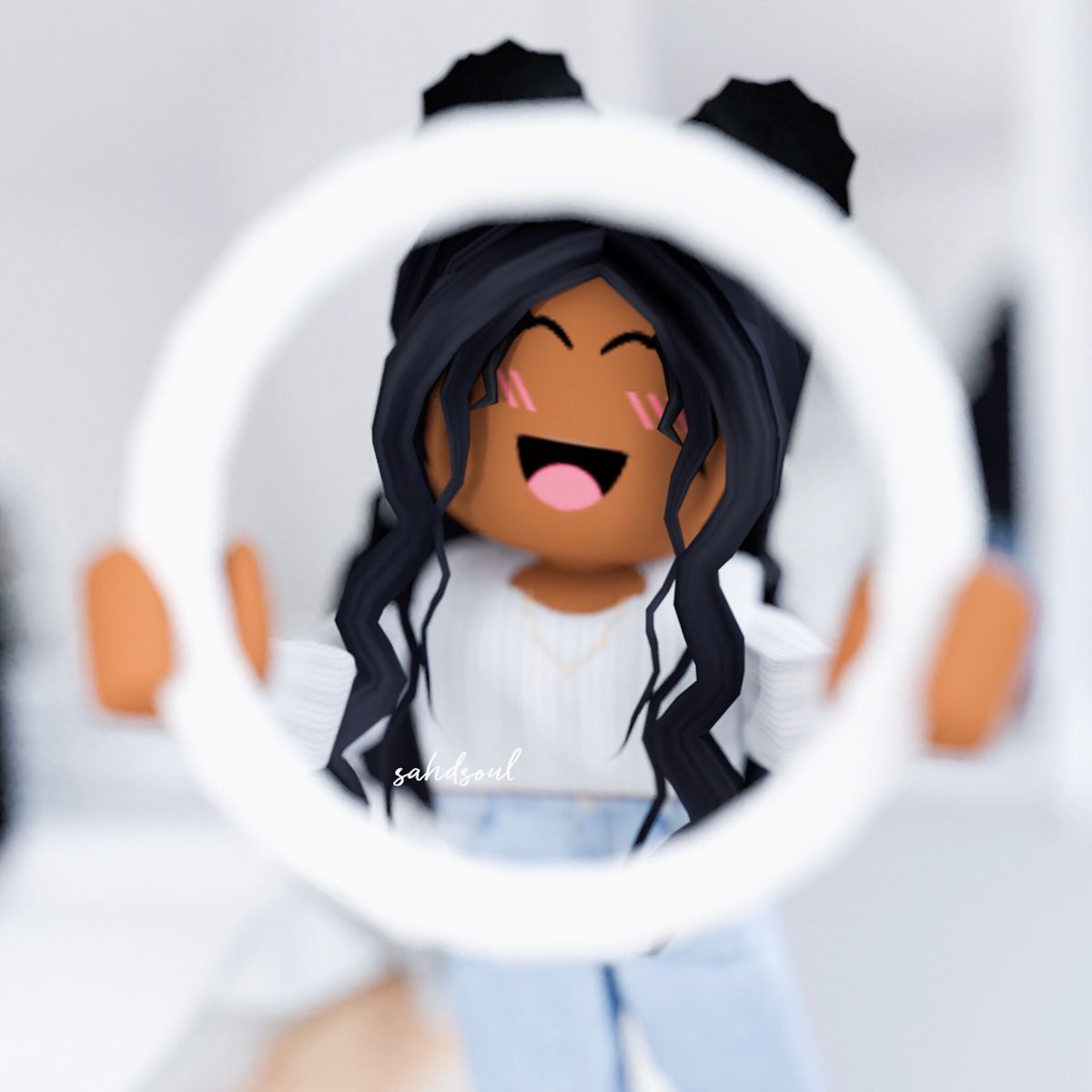 Black girl roblox HD wallpapers