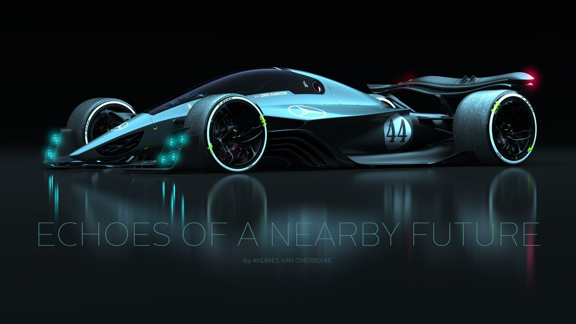 Futuristic Lewis Hamilton F1 Car Rendering Shows Future Of Racing
