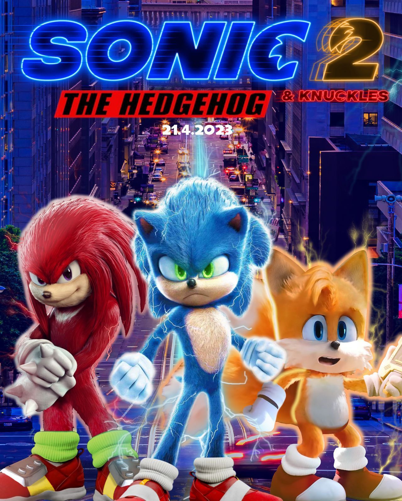 Sonic 2 Movie Art 4K Wallpaper iPhone HD Phone #3481g