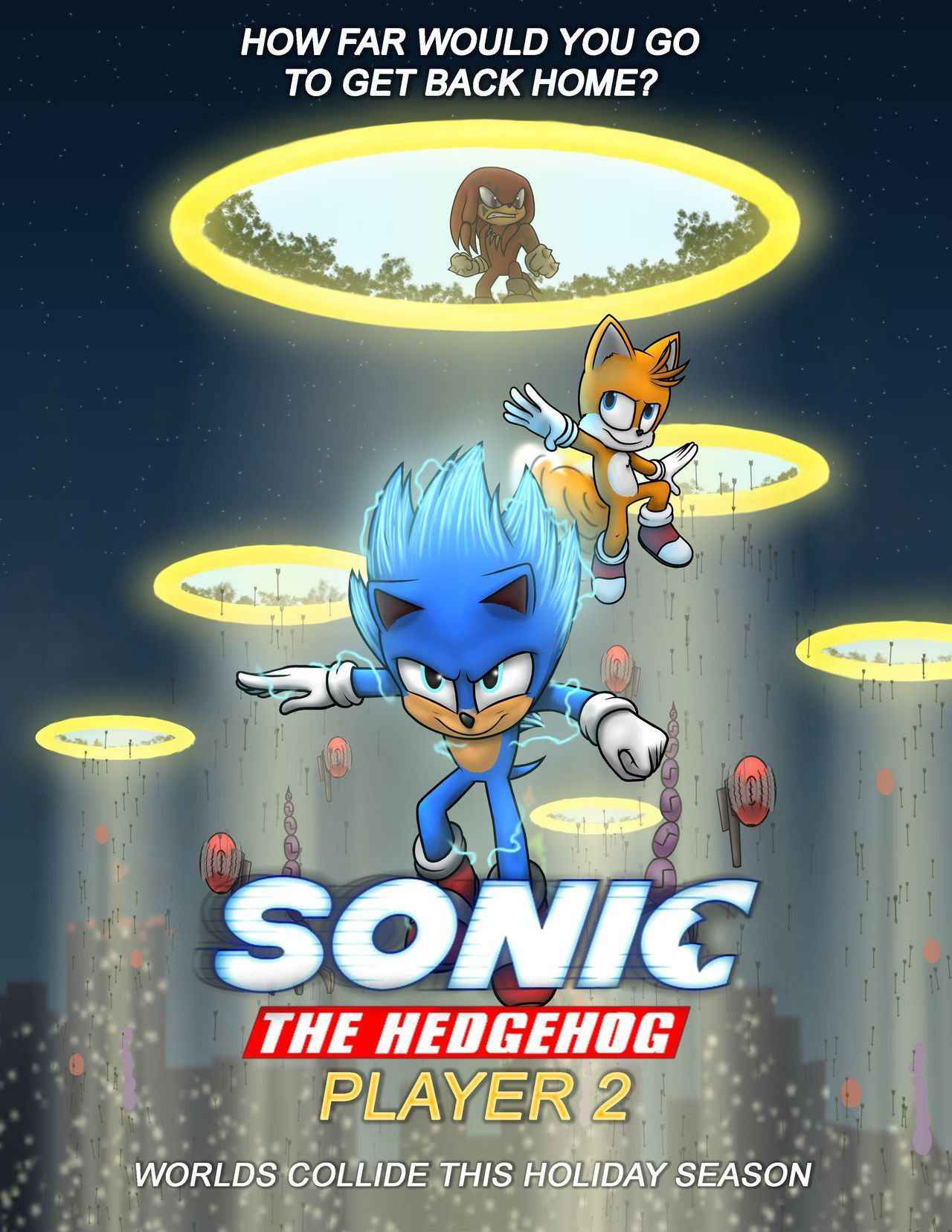sonic the hedgehog 2 poster
