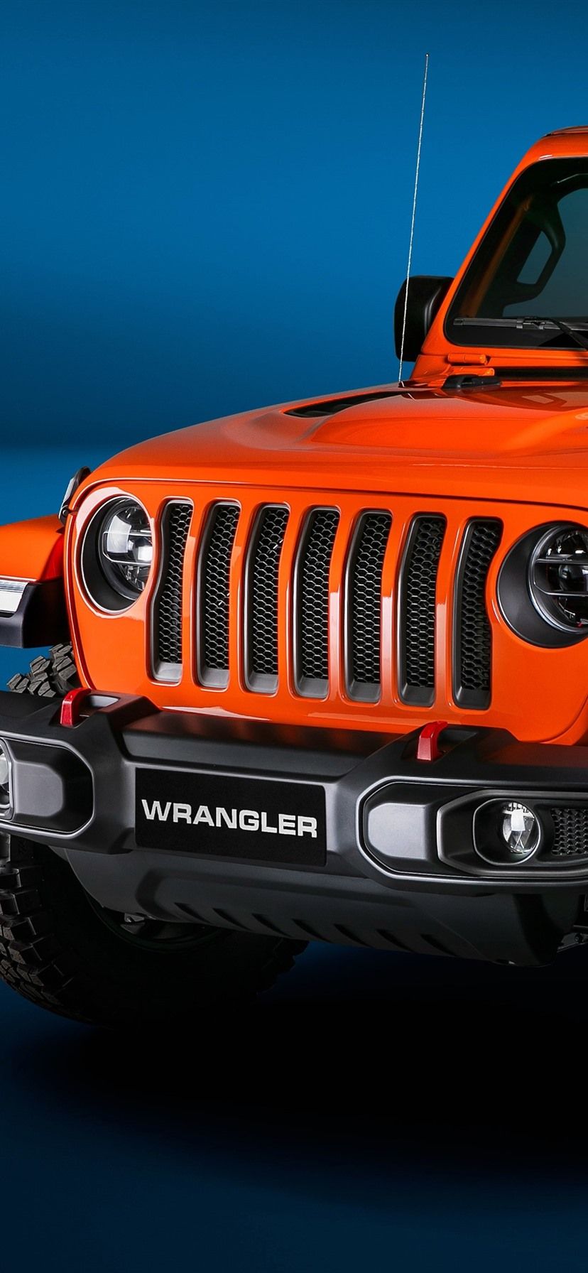 Jeep Orange Car 1080x1920 IPhone 8 7 6 6S Plus Wallpaper, Background, Picture, Image
