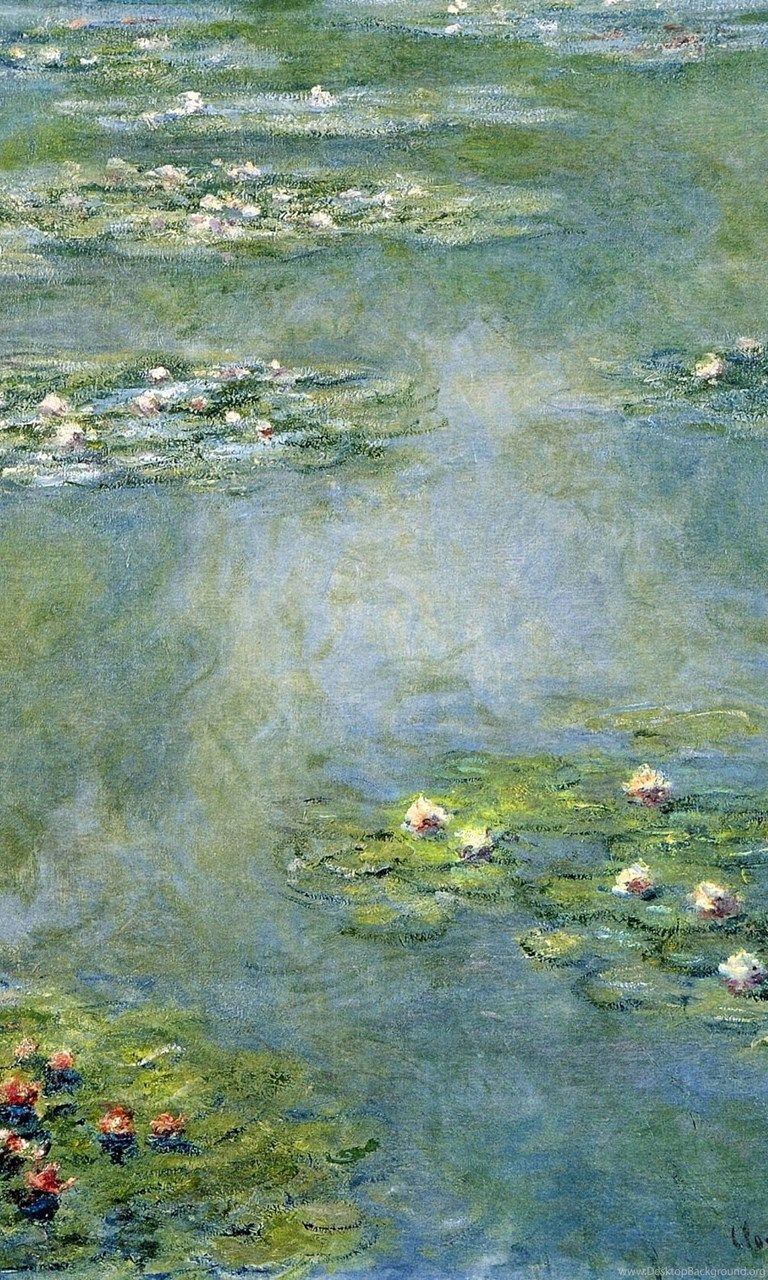 Claude Monet Water Lilies Wallpaper Desktop Background