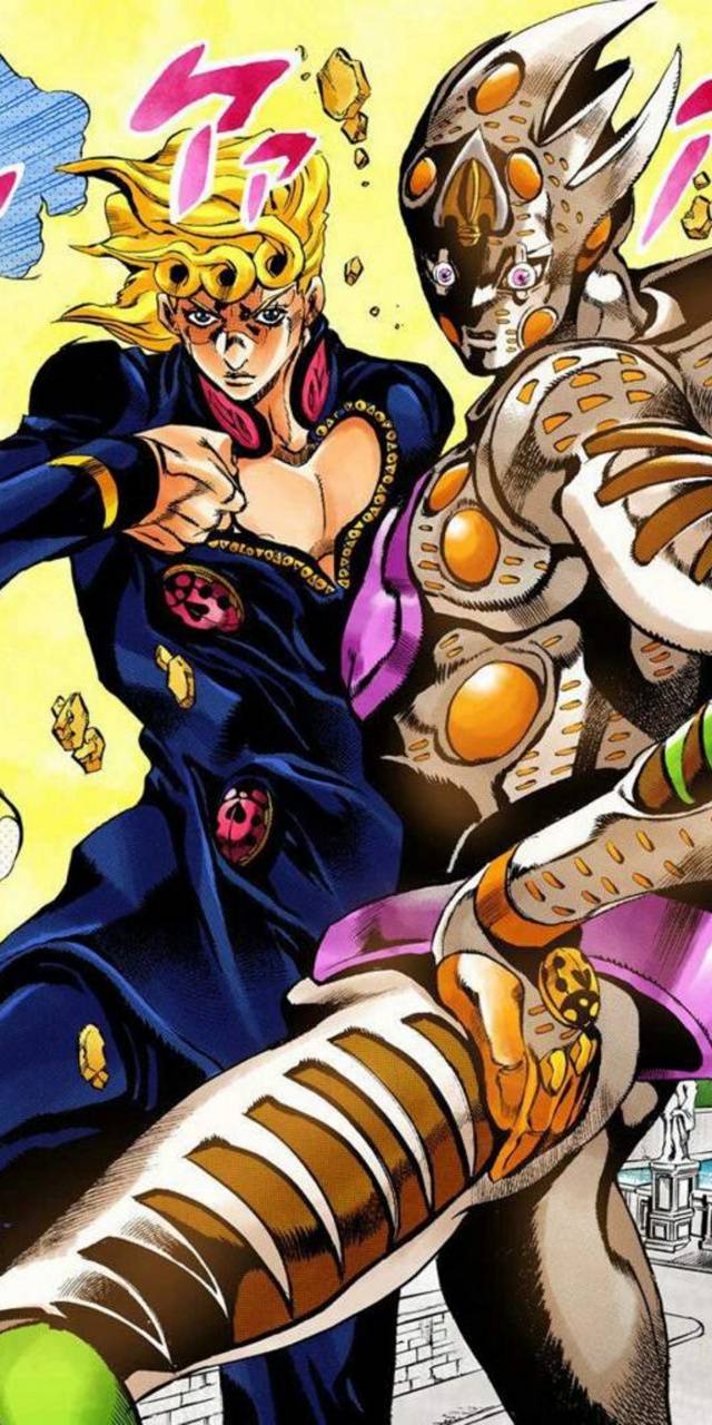 Giorno Giovanna Phone Wallpaper