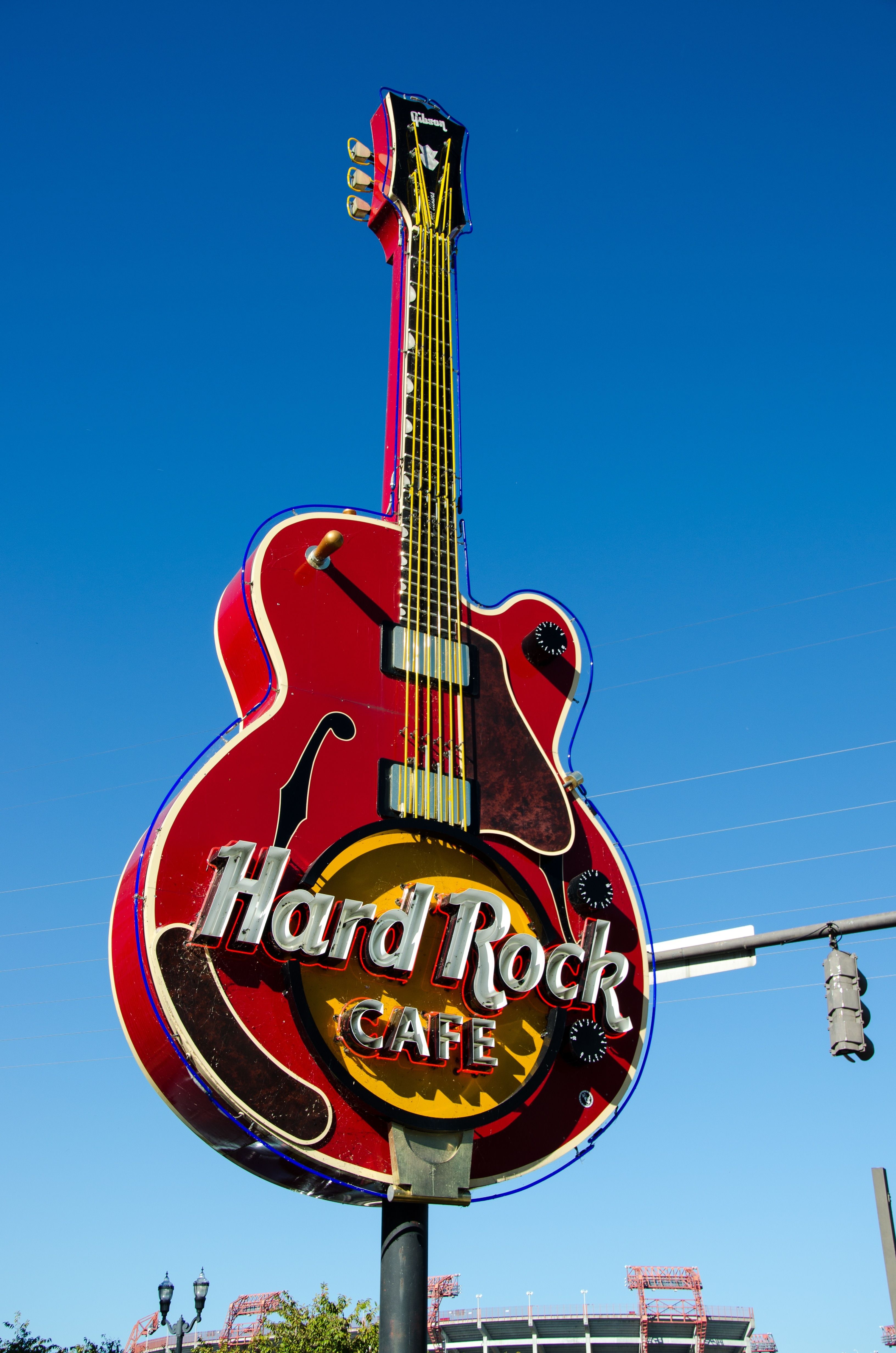 hard rock cafe signage free image