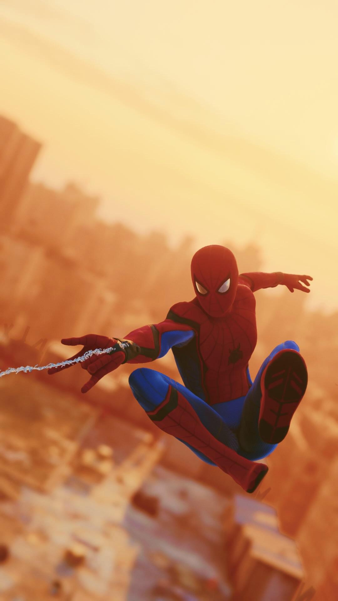 phone wallpaper version of my Sam Raimi inspired shot for anyone who would like it: SpidermanPS4