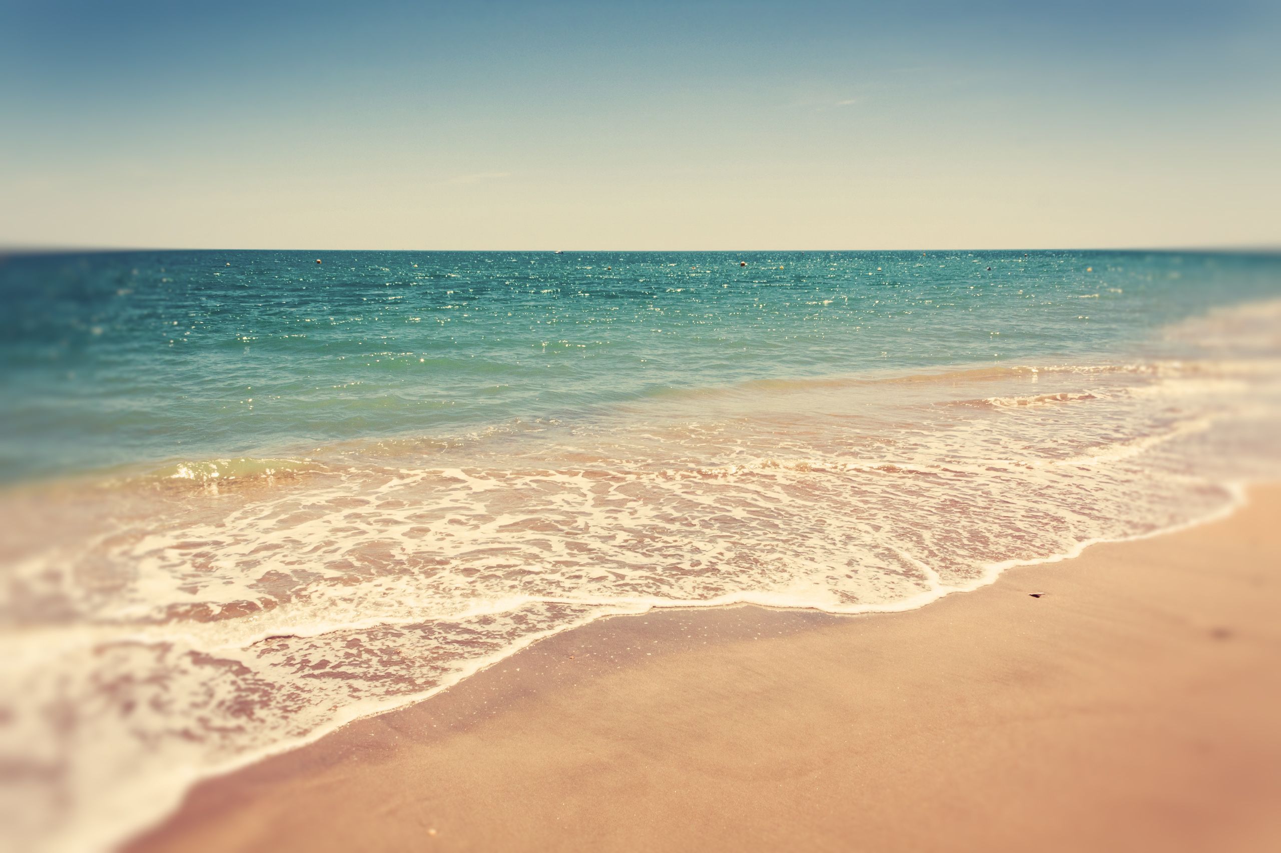 Vintage Beach Wallpaper Free