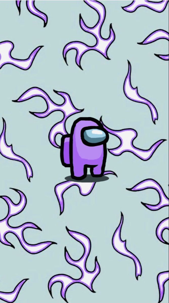 Among Us Purple Flames Wallpaper. iPhone wallpaper tumblr aesthetic, Wallpaper iphone cute, Diy graphic tee