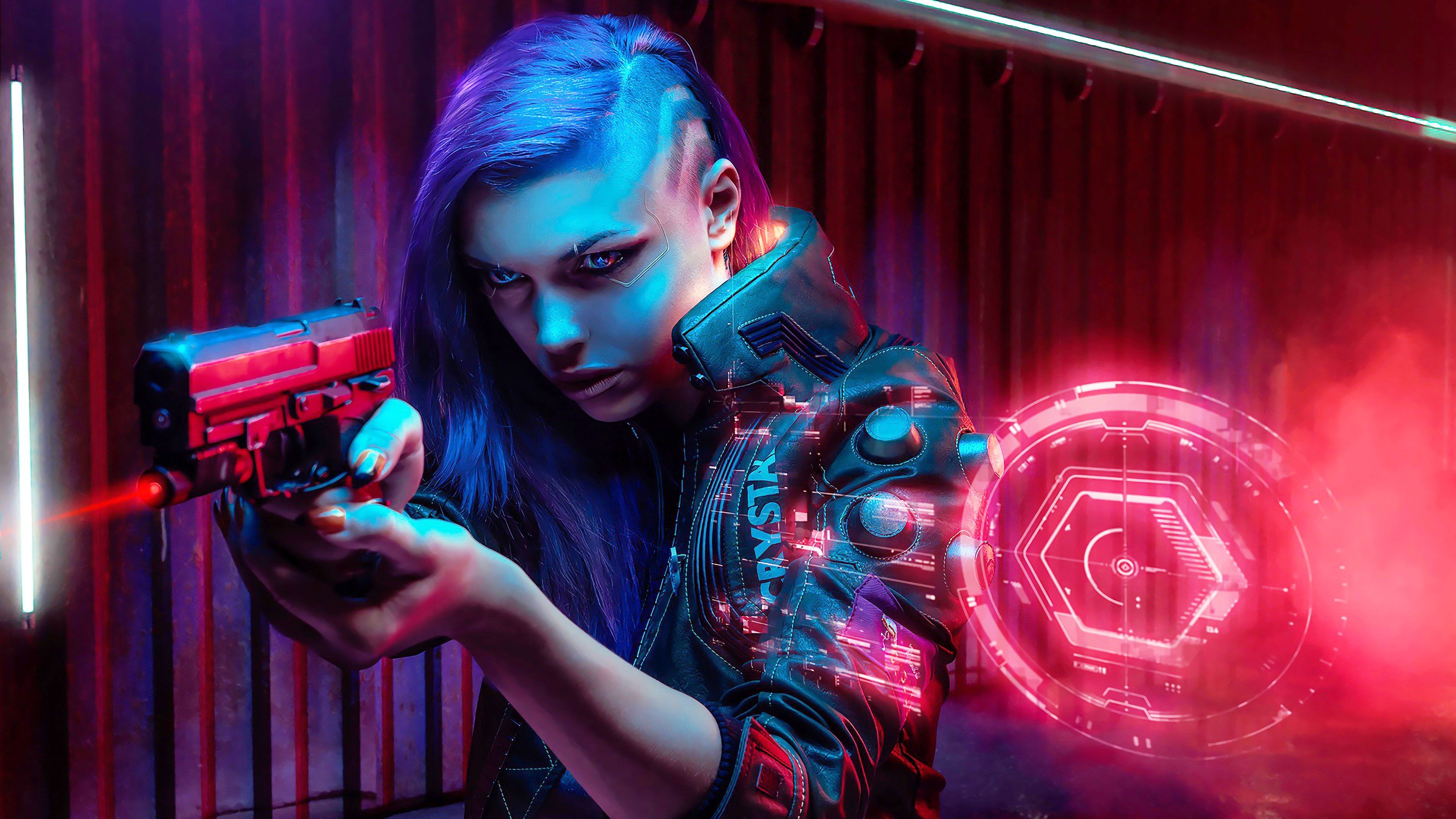 Cyberpunk Girl HD 4K Wallpaper #8.1435