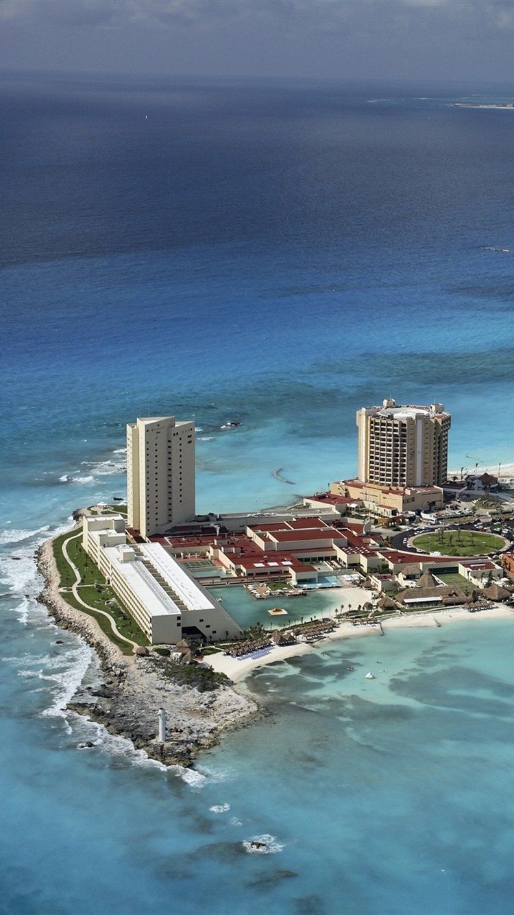 Cancun, Mexico, City, Beach, Coast, Sea, Island 750x1334 IPhone 8 7 6 6S Wallpaper, Background, Picture, Image