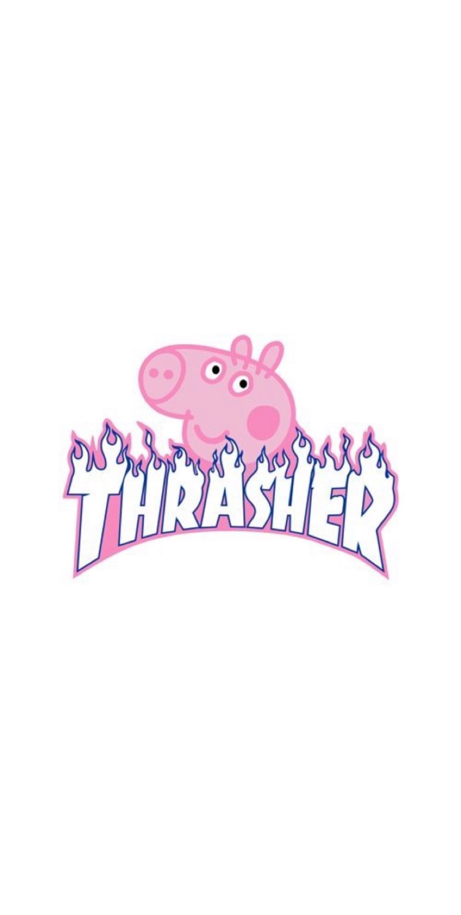 peppa pig thrasher #peppapig. Peppa pig wallpaper, Pig wallpaper, Edgy wallpaper