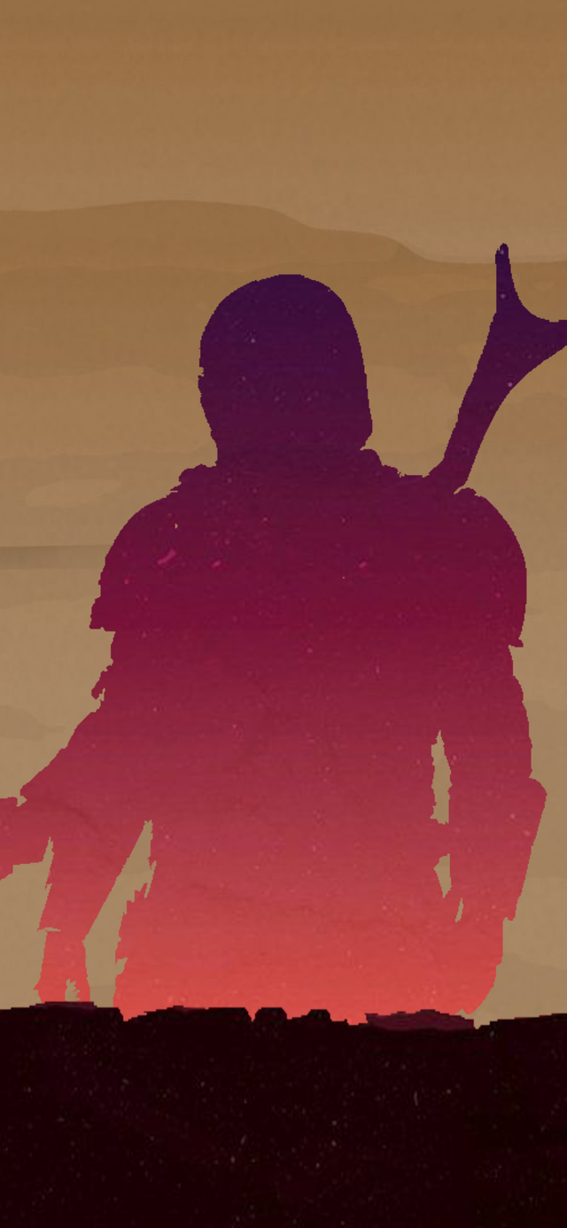 Mandalorian Minimalist Wallpaper. Star wars wallpaper, Minimalist wallpaper, Star wars geek
