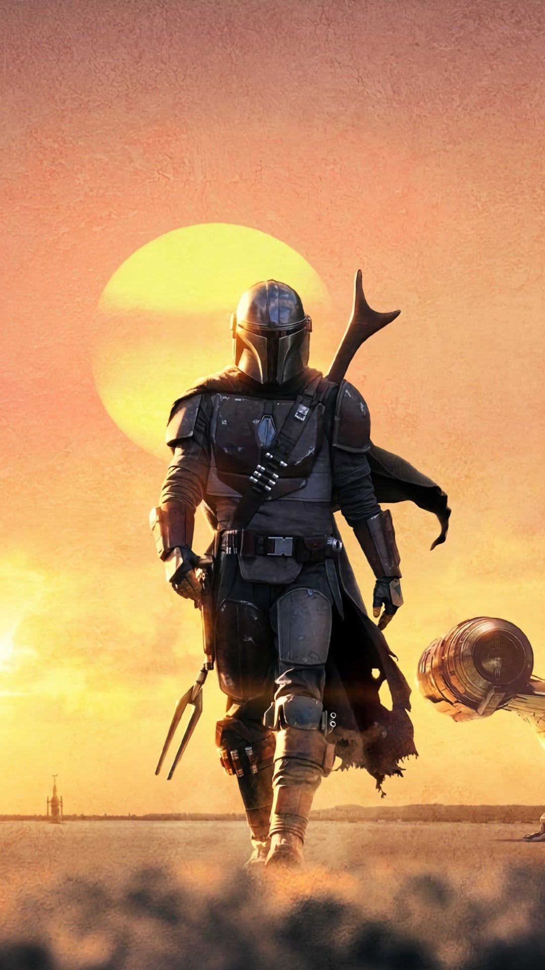 The Mandalorian. Wallpaper by the Alpha Coders