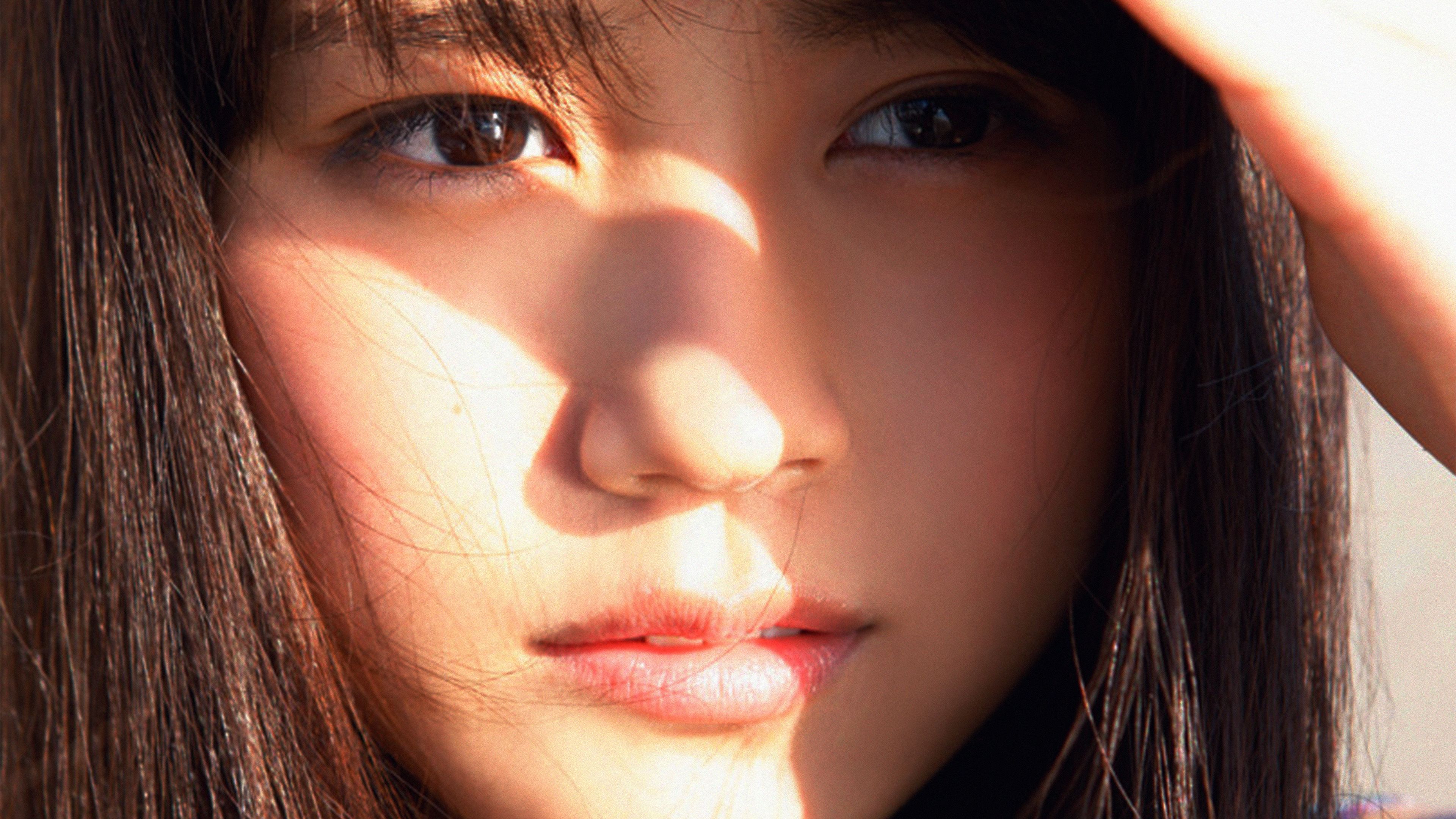 Arimura Kasumi Cute Japan Girl Face Summer Wallpaper