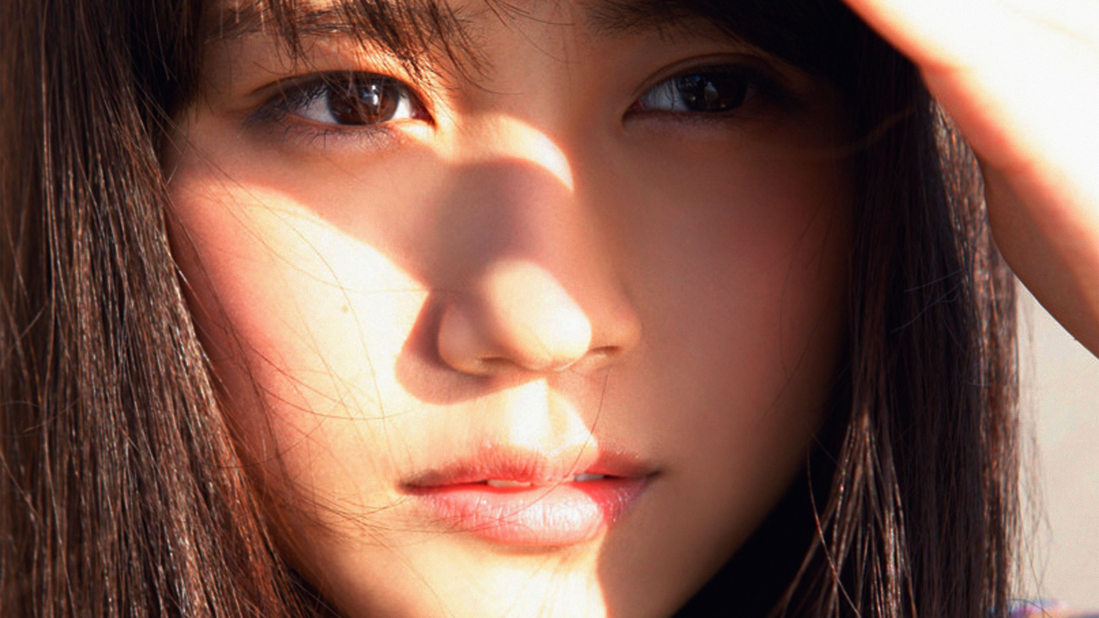 wallpaper for desktop, laptop. arimura kasumi cute japan girl face summer